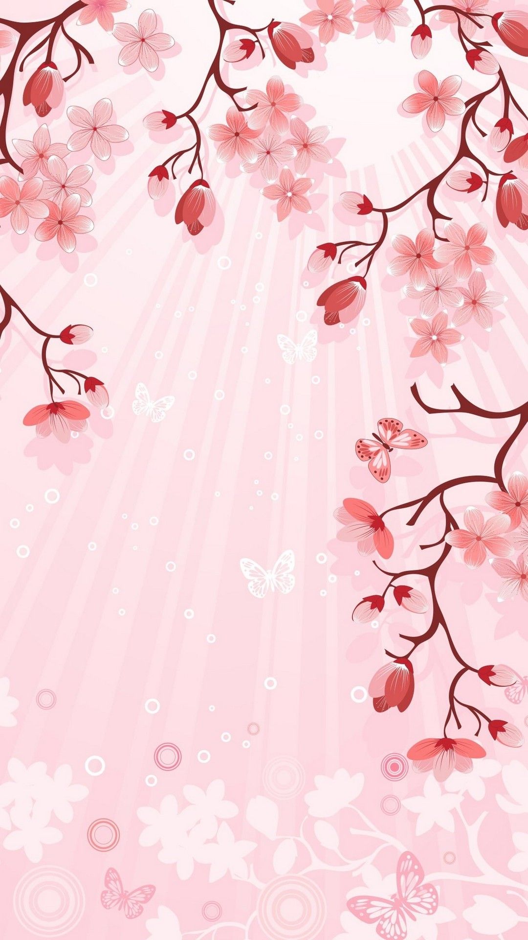 Cute Pink Flower Wallpapers