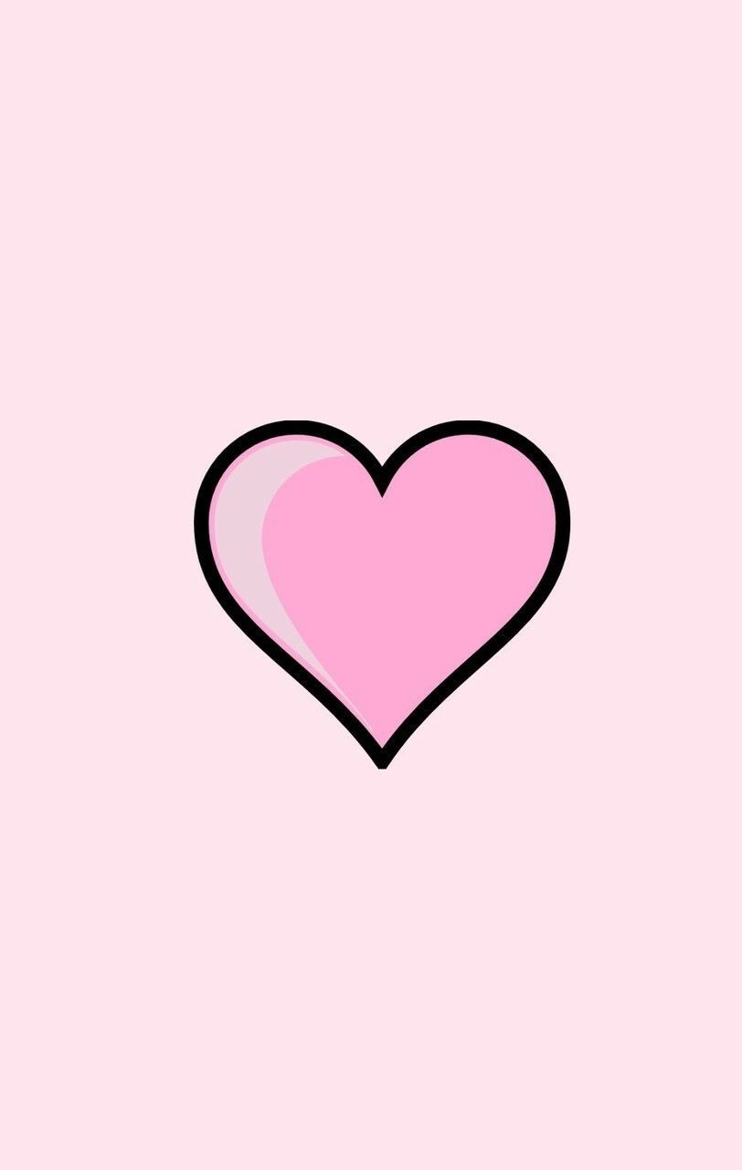 Cute Pink Heart Iphone Wallpapers