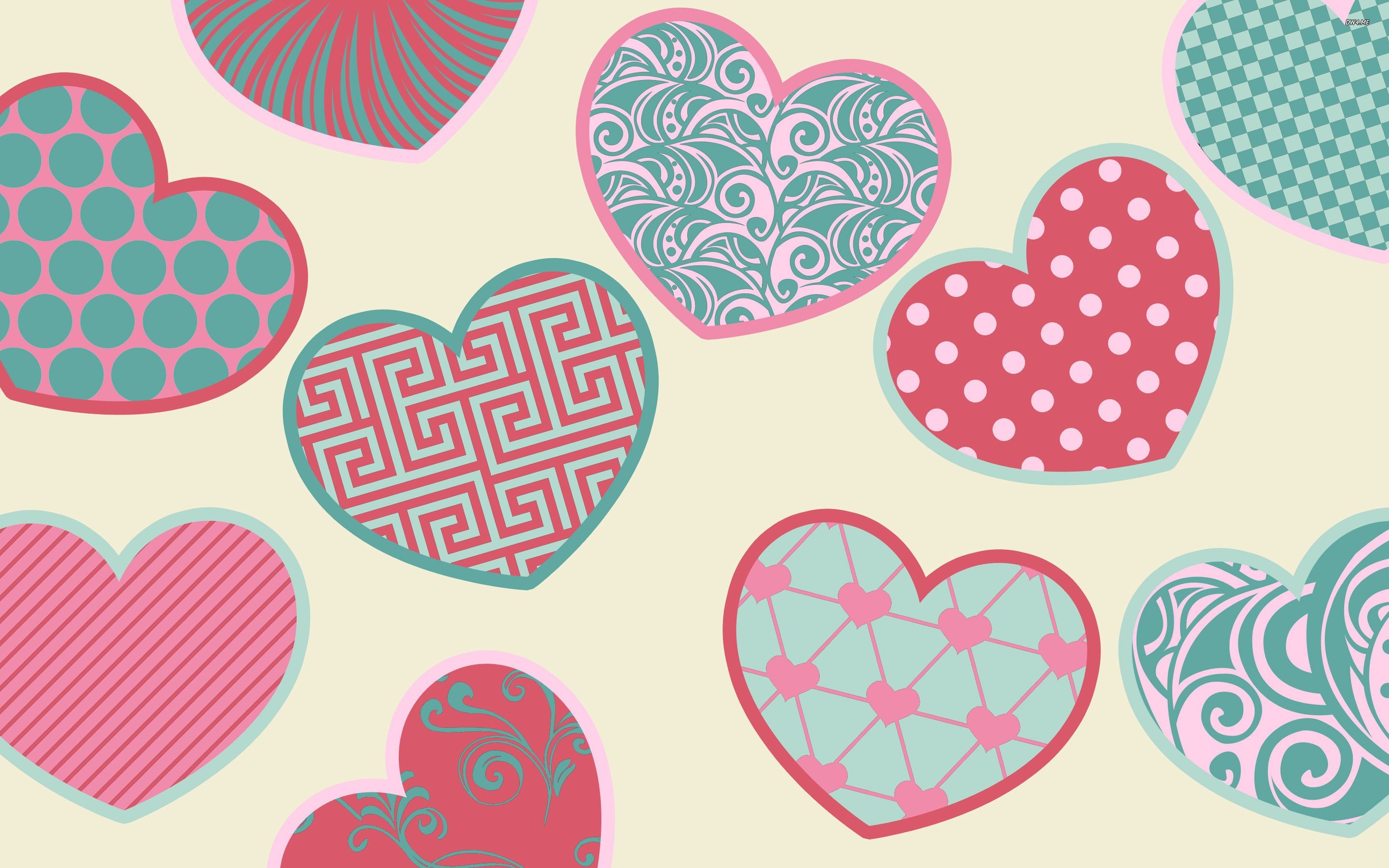 Cute Pink Heart Wallpapers Wallpapers