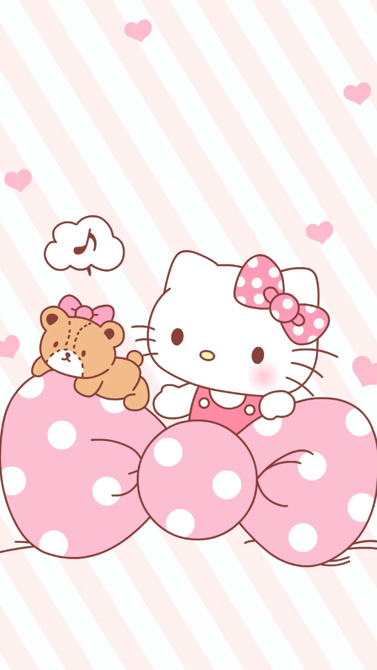 Cute Pink Hello Kitty Wallpapers