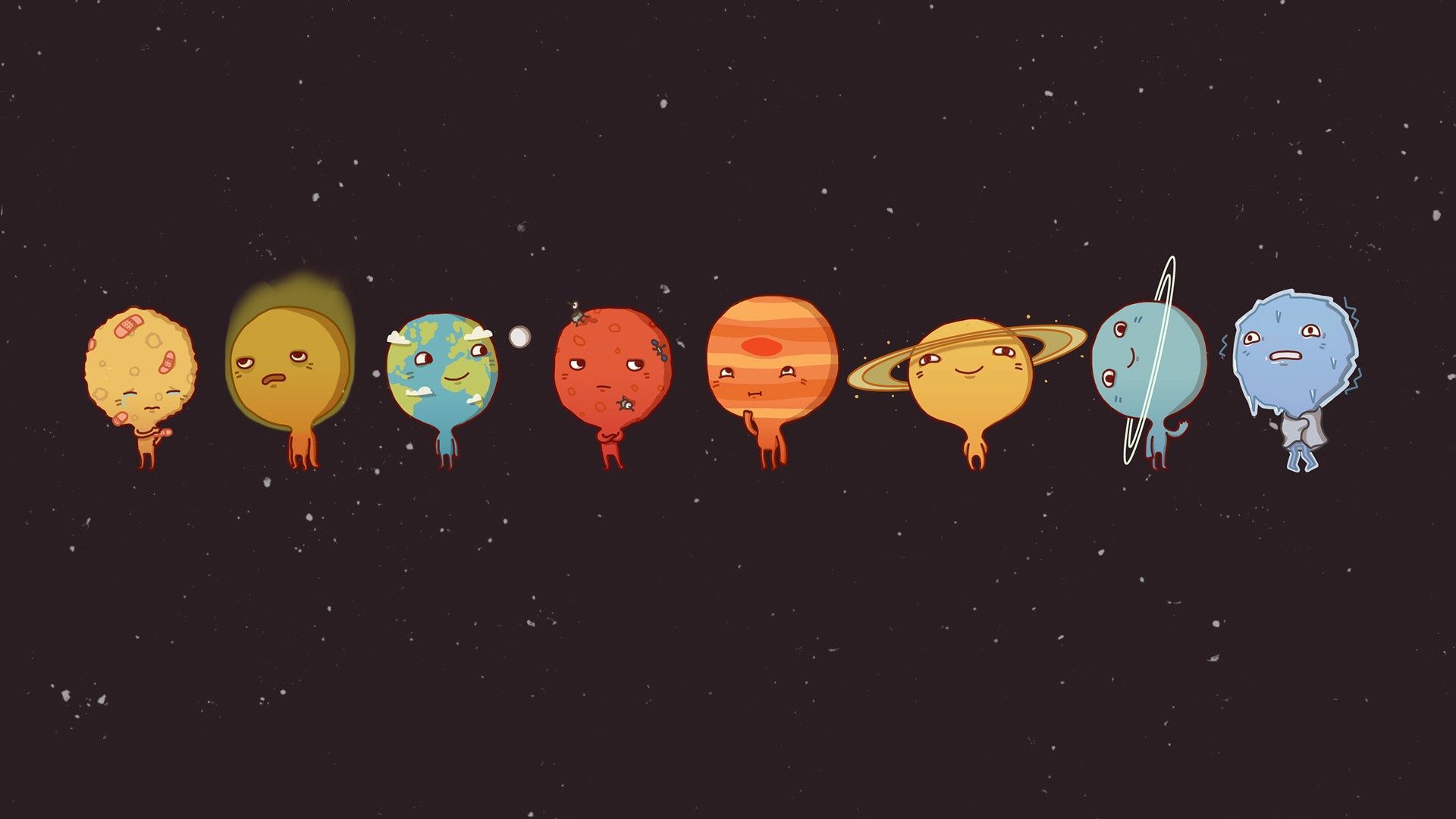 Cute Planets Wallpapers Wallpapers