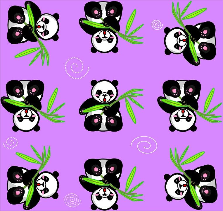 Cute Purple Panda Wallpapers