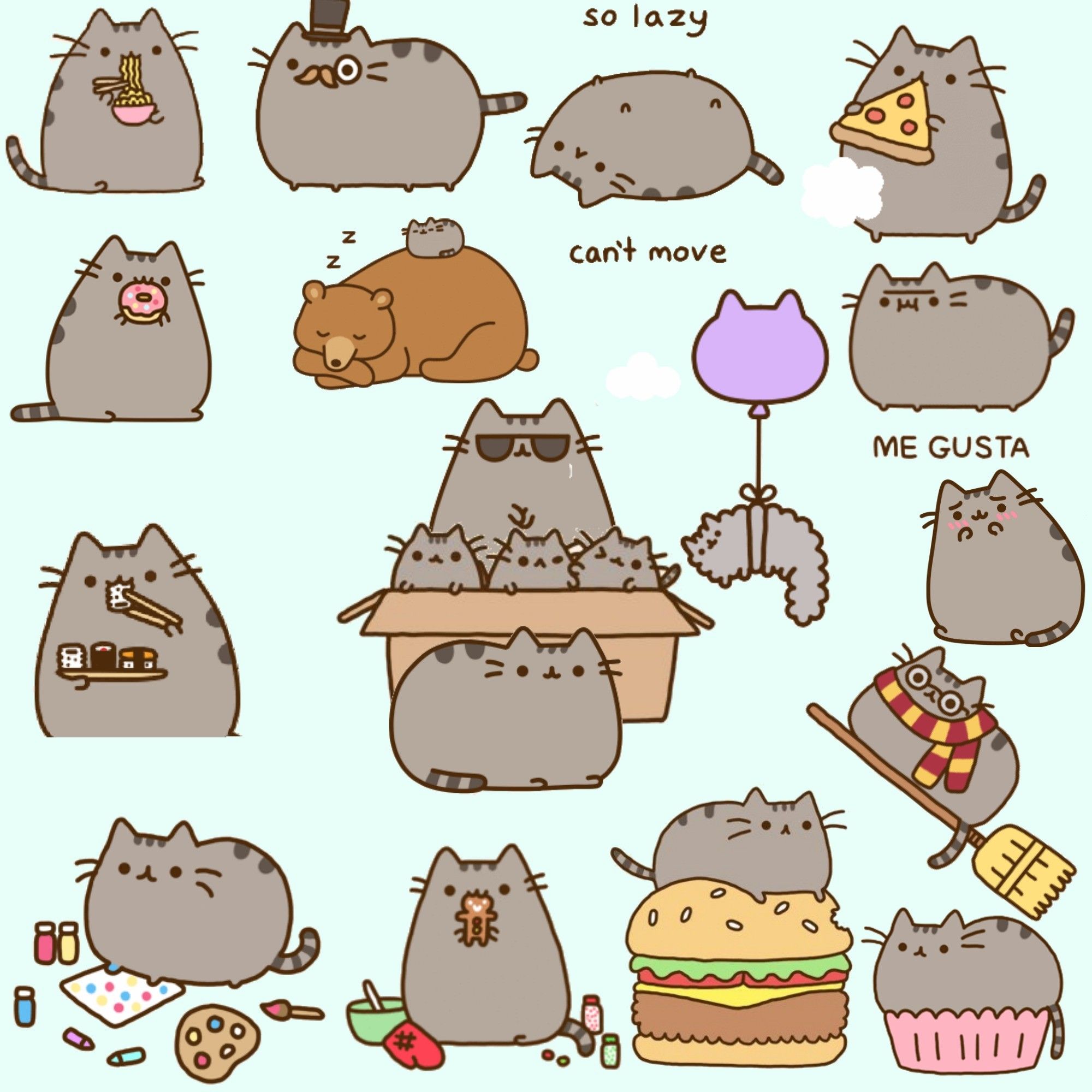 Cute Pusheen Wallpapers