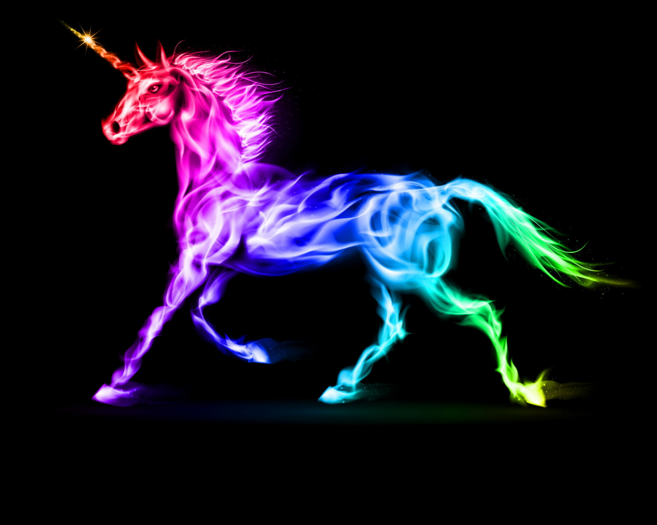 Cute Rainbow Unicorn Desktop Wallpapers