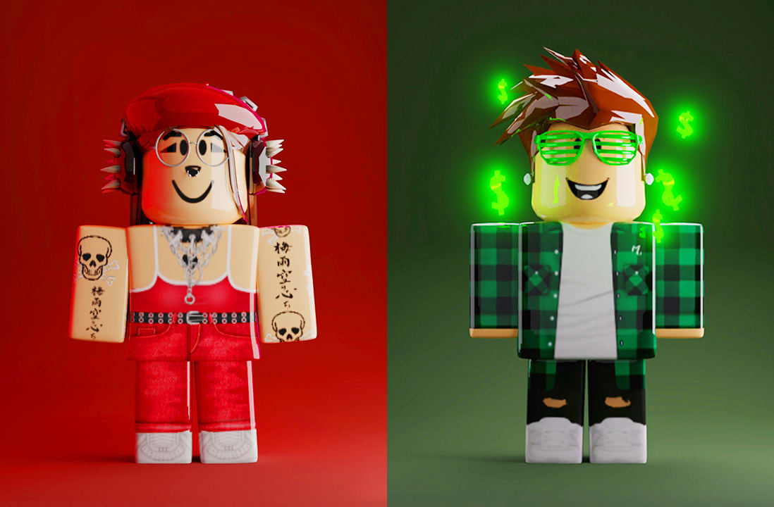 Cute Roblox Characters Wallpapers Wallpapers