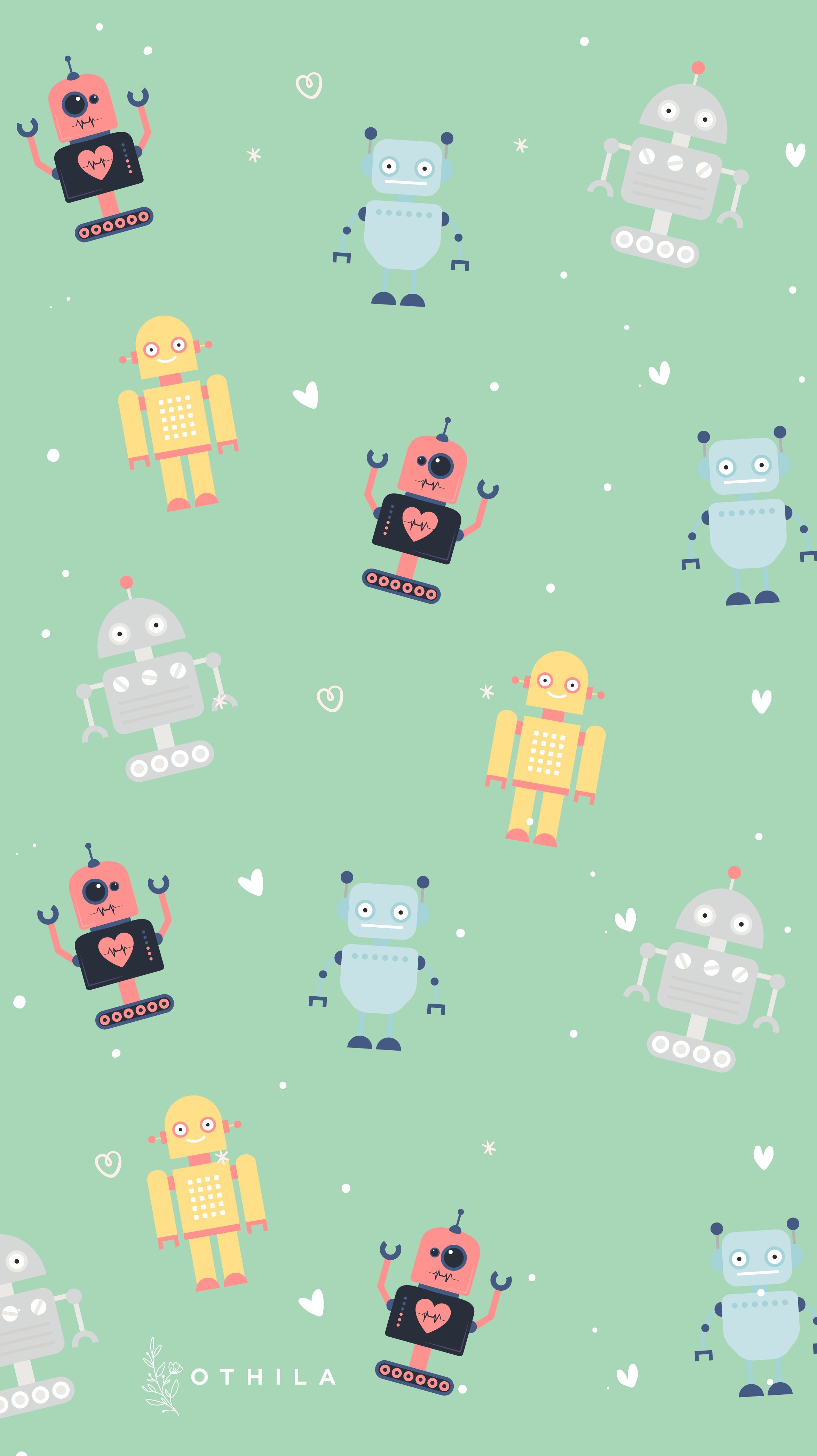 Cute Robot Wallpapers