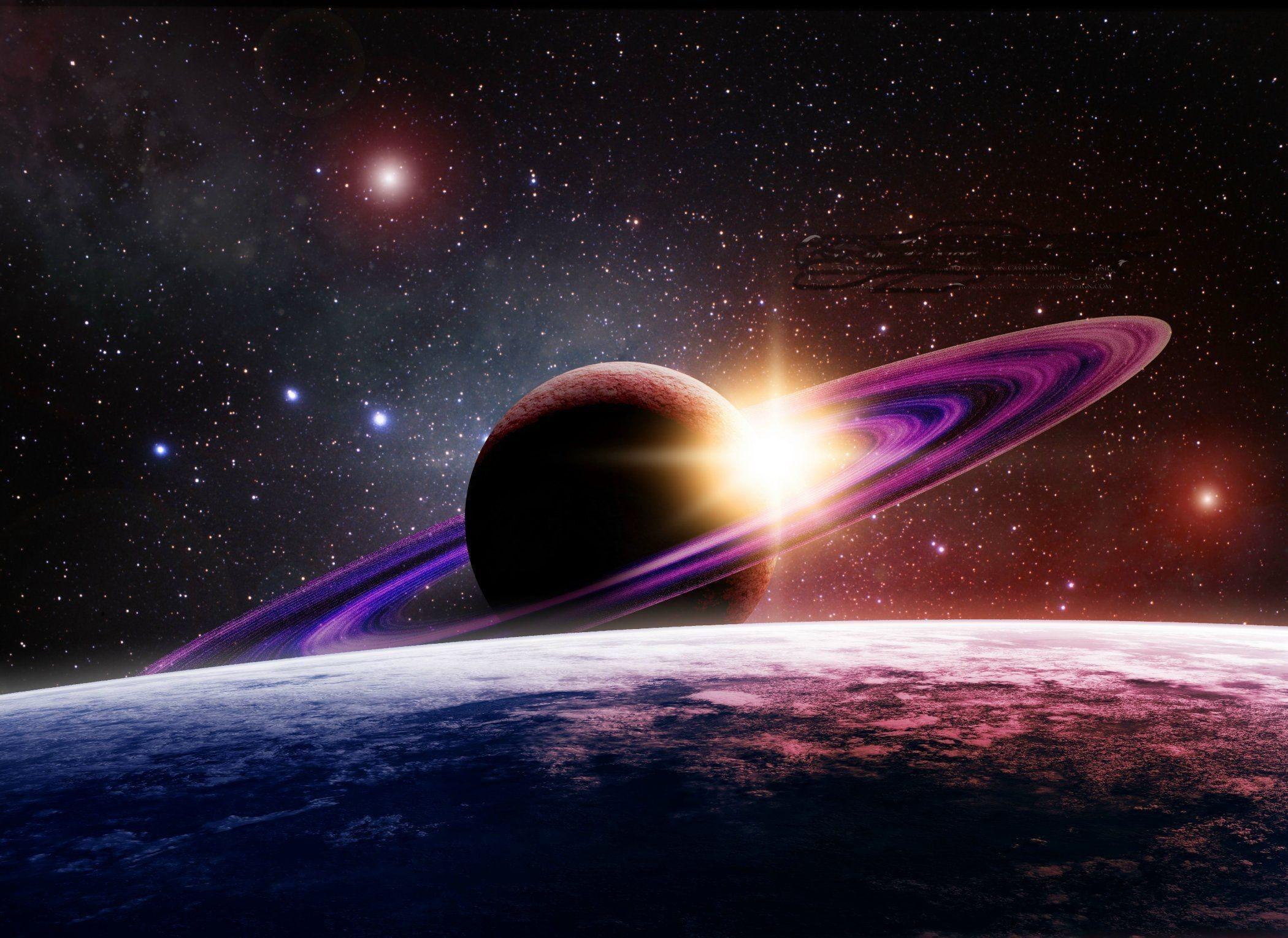 Cute Saturn Wallpapers