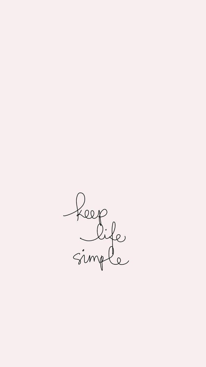 Cute Simple Quote Wallpapers Wallpapers