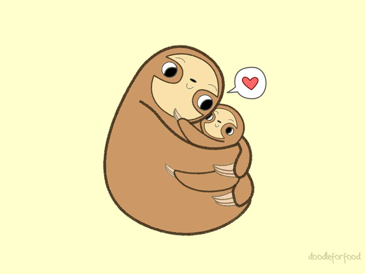 Cute Sloth Wallpapers