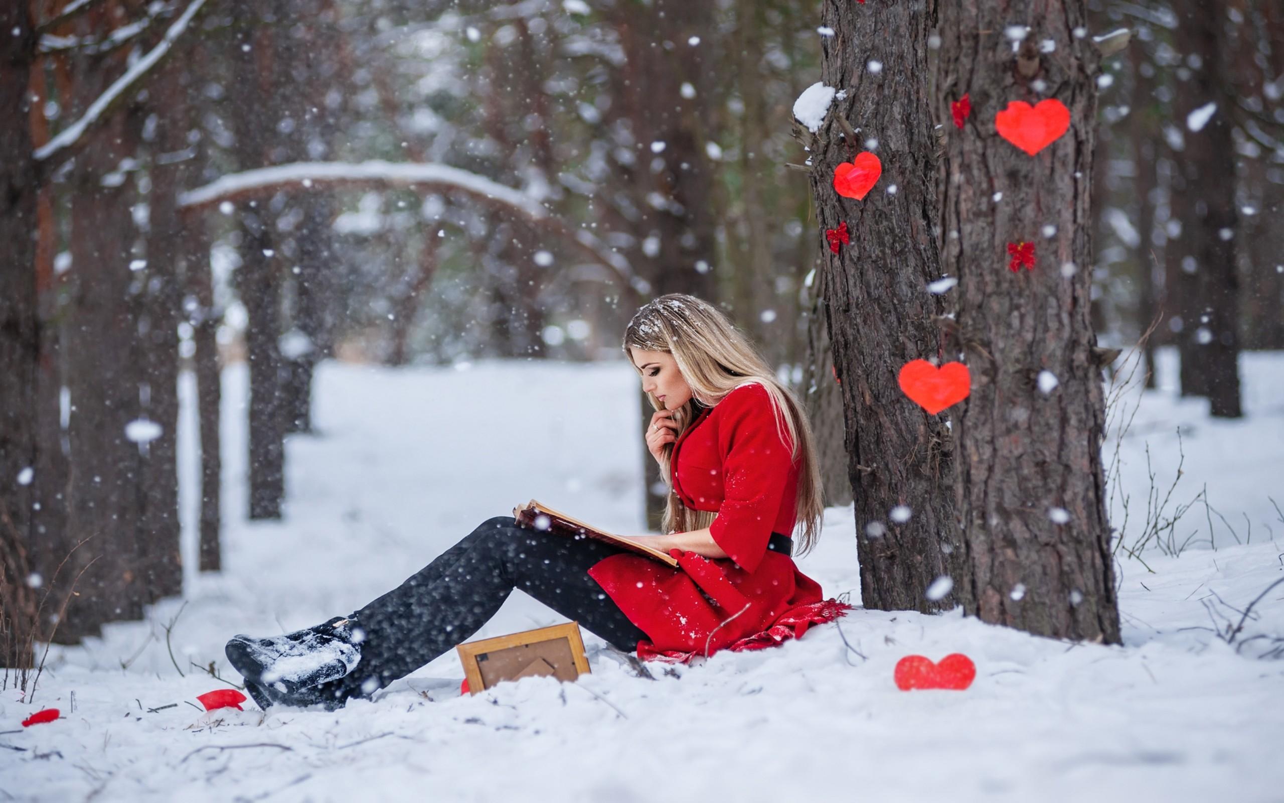 Cute Snow Couple Love Wallpapers Wallpapers