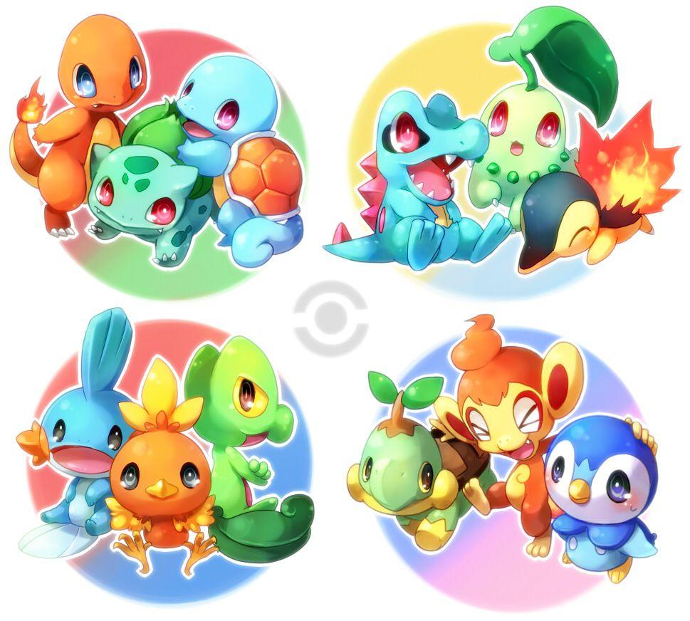 Cute Starter Pokemon Wallpapers