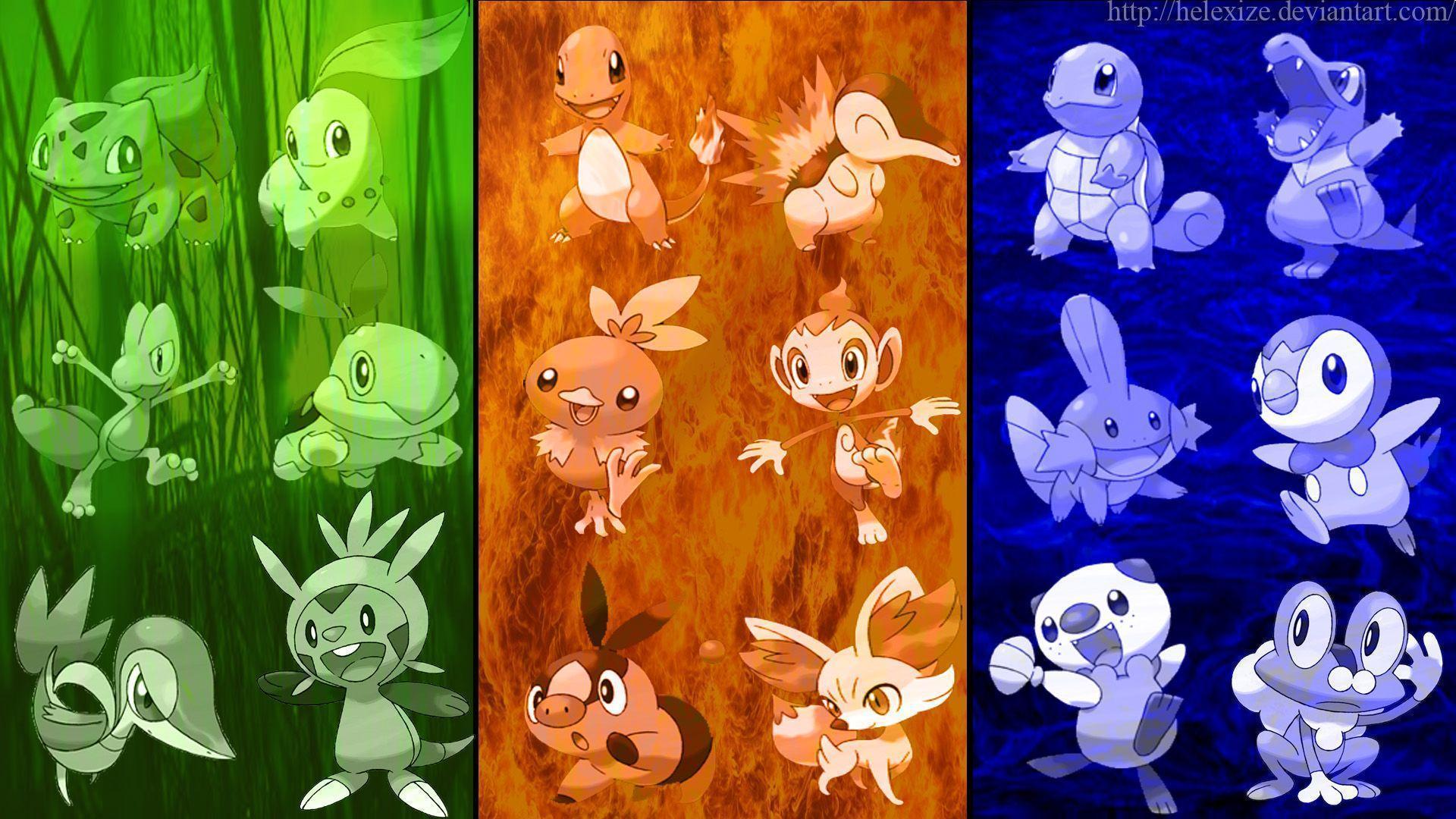 Cute Starter Pokemon Wallpapers