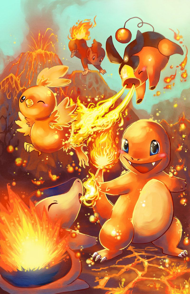 Cute Starter Pokemon Wallpapers