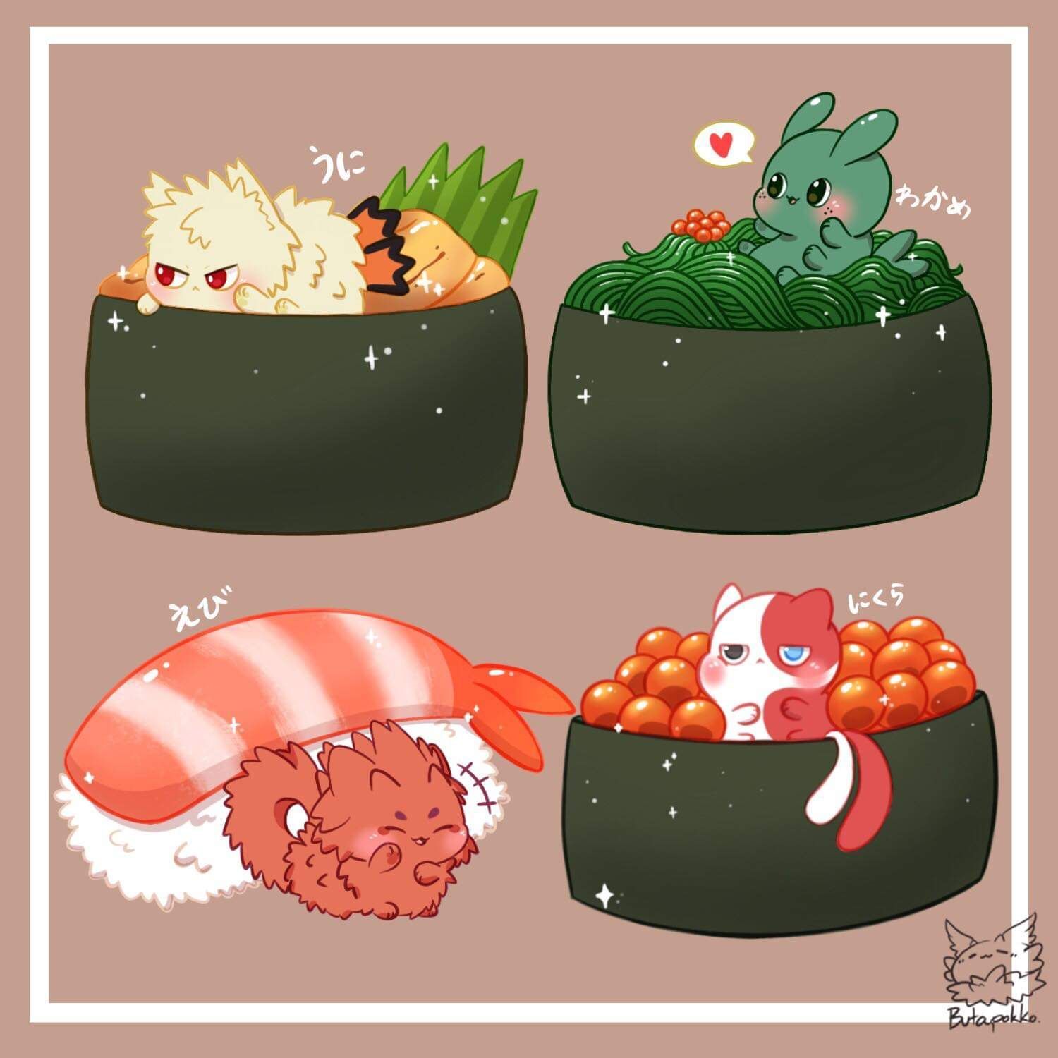 Cute Sushi Wallpapers