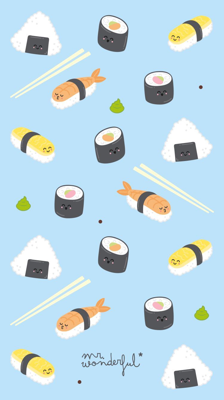 Cute Sushi Wallpapers Wallpapers