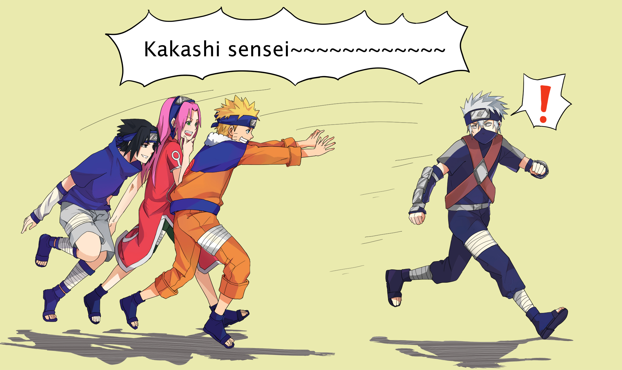 Cute Team 7 Naruto Wallpapers