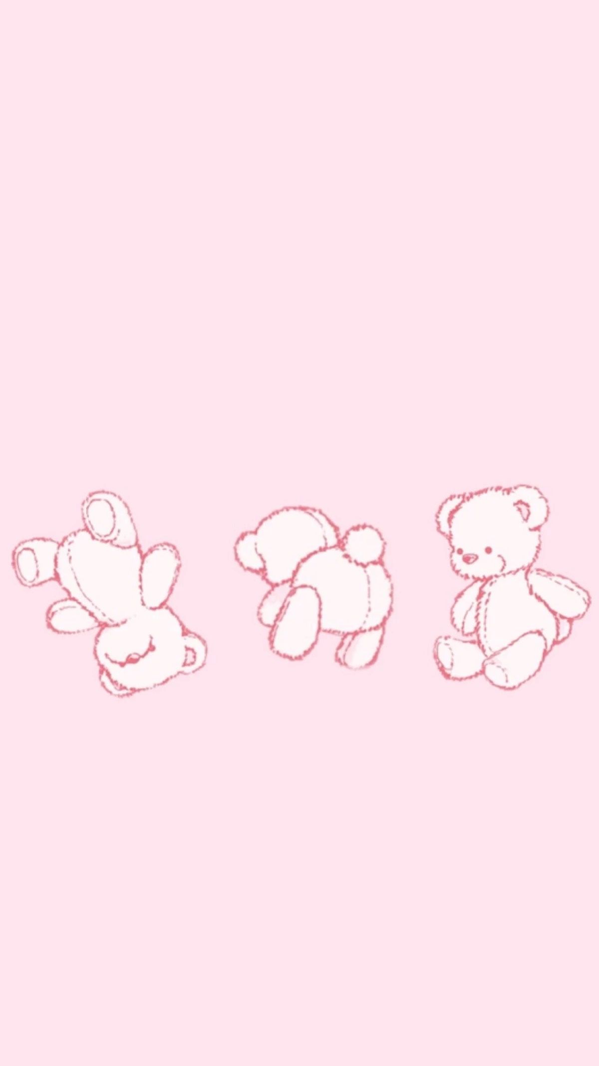 Cute Teddy Bear Aesthetic Wallpapers