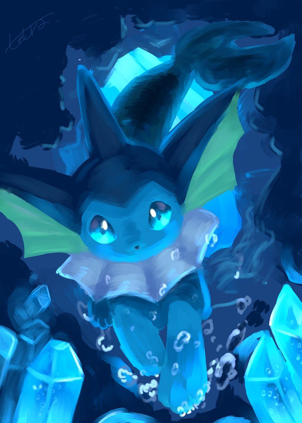 Cute Vaporeon Wallpapers