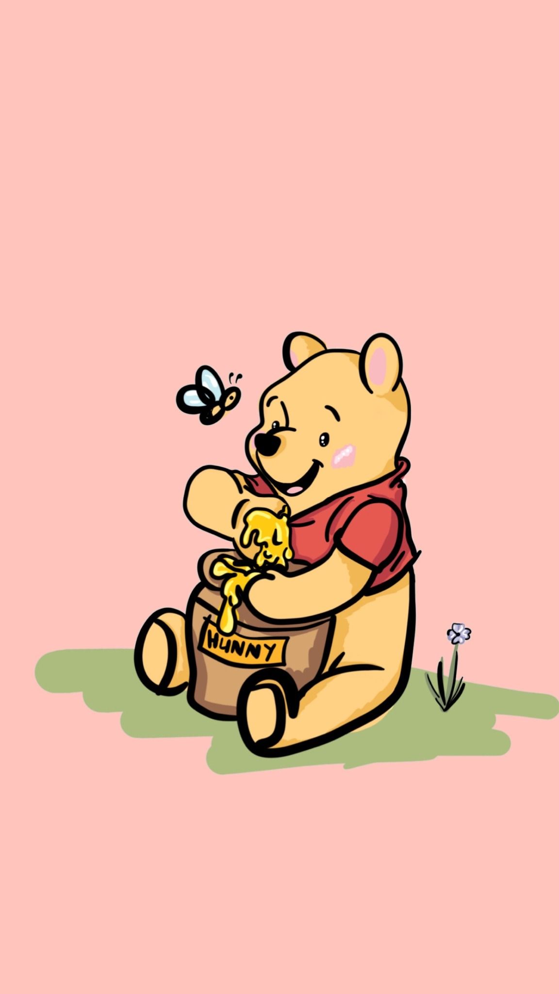 Cute Winnie The Pooh Iphone Wallpapers