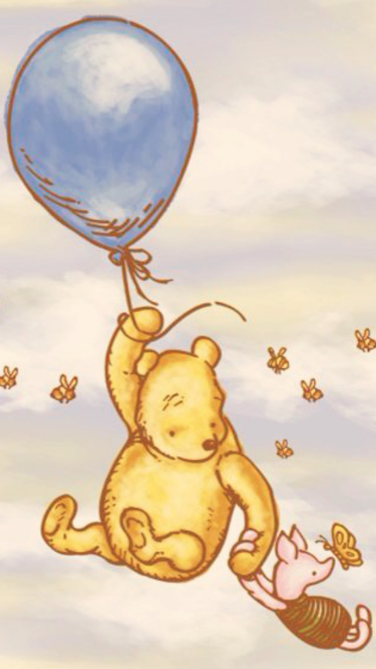 Cute Winnie The Pooh Iphone Wallpapers