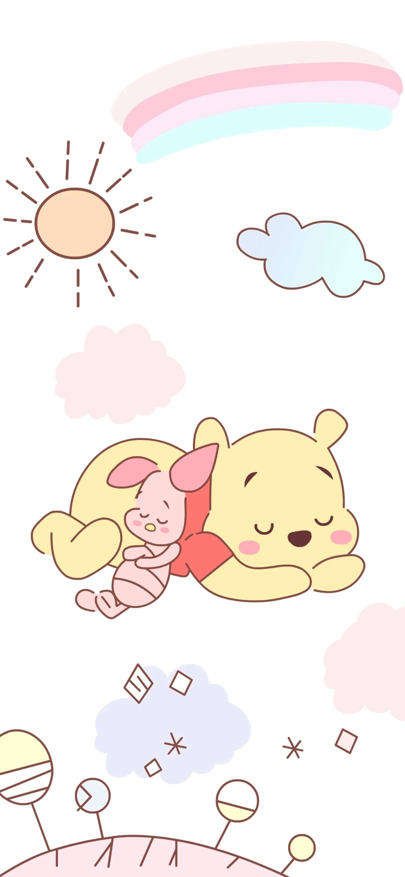 Cute Winnie The Pooh Iphone Wallpapers