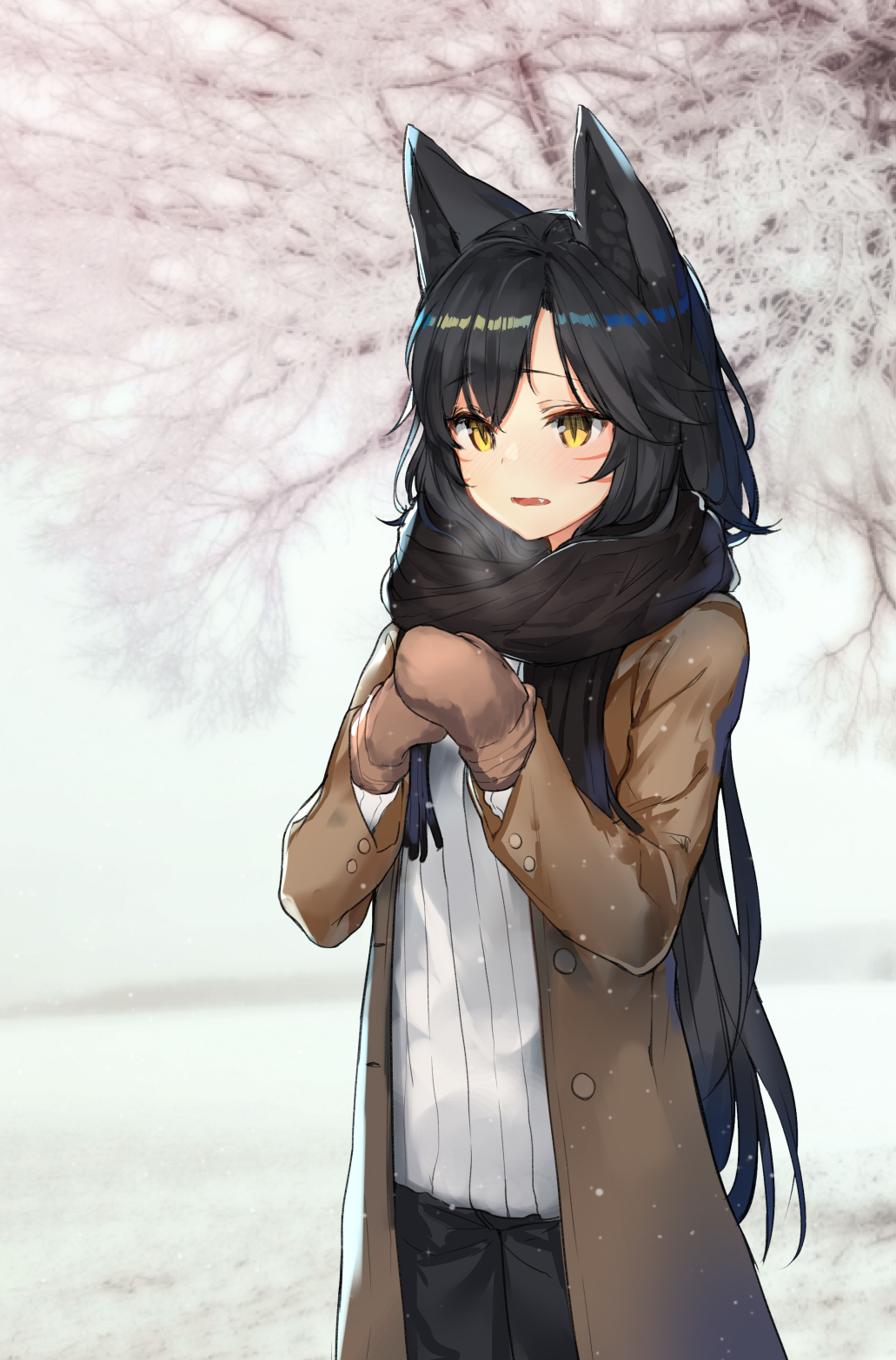 Cute Winter Anime Wallpapers