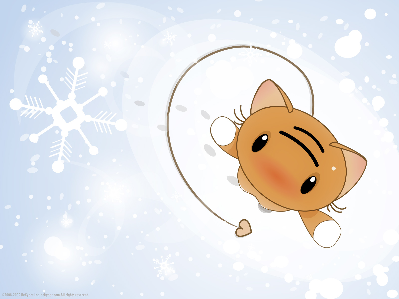 Cute Winter Anime Wallpapers