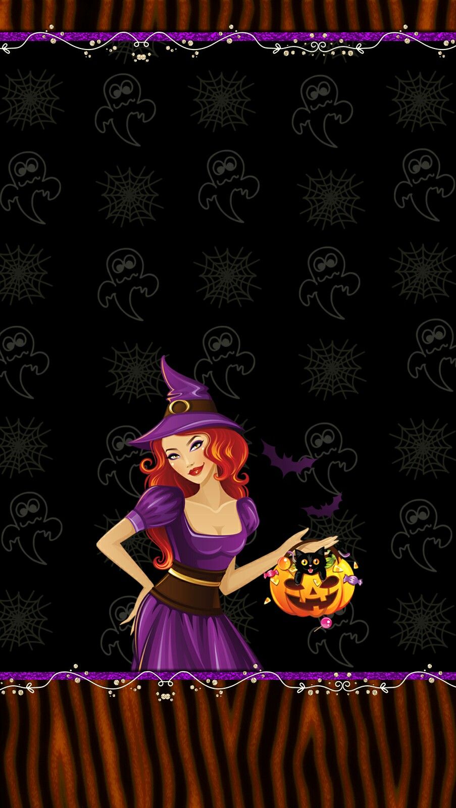 Cute Witch Halloween Wallpapers