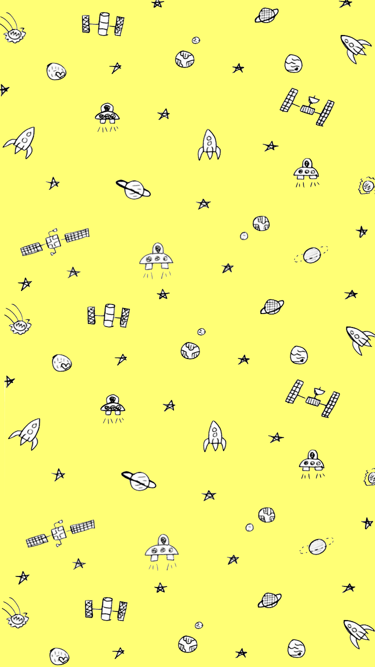 Cute Yellow Aesthetic Wallpapers