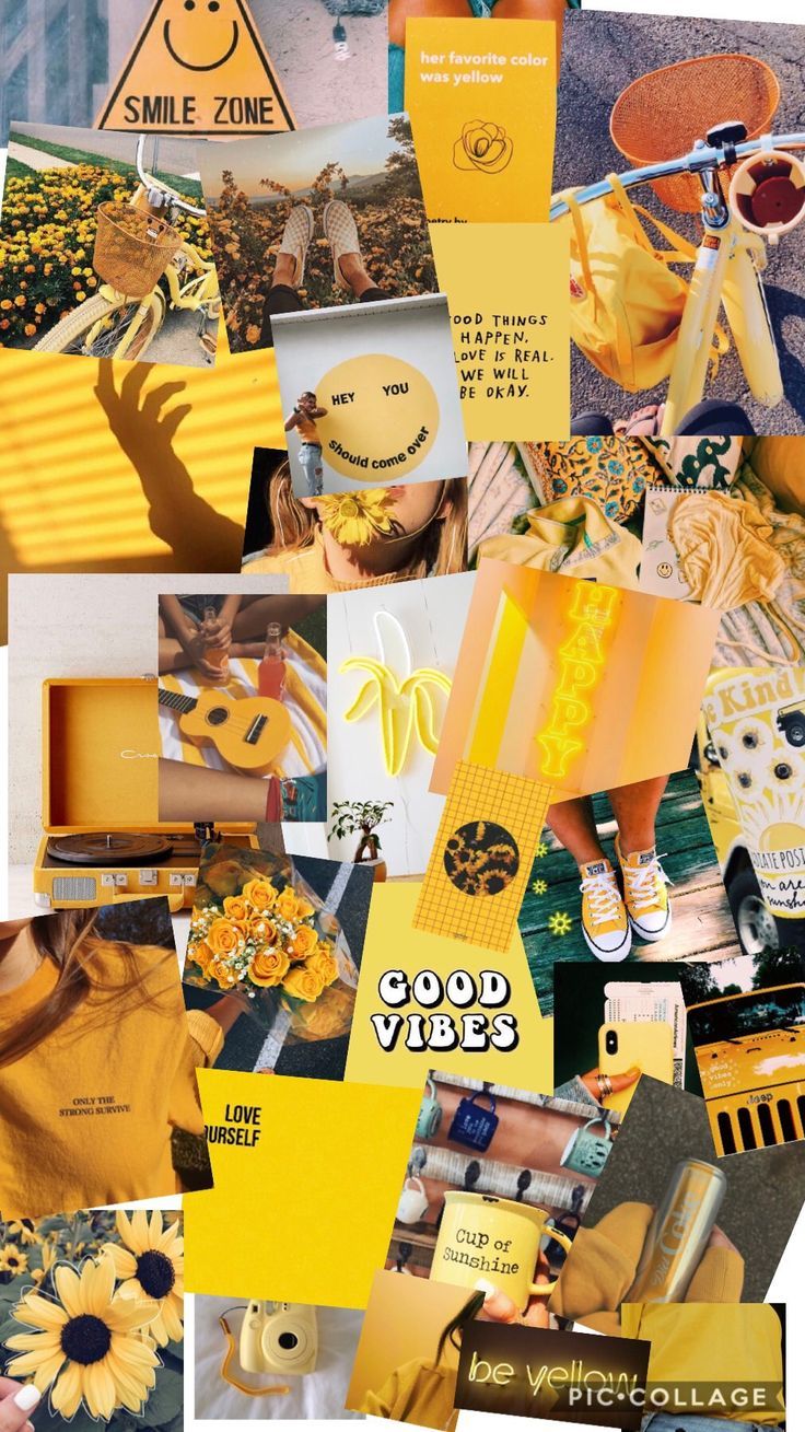 Cute Yellow Aesthetic Wallpapers