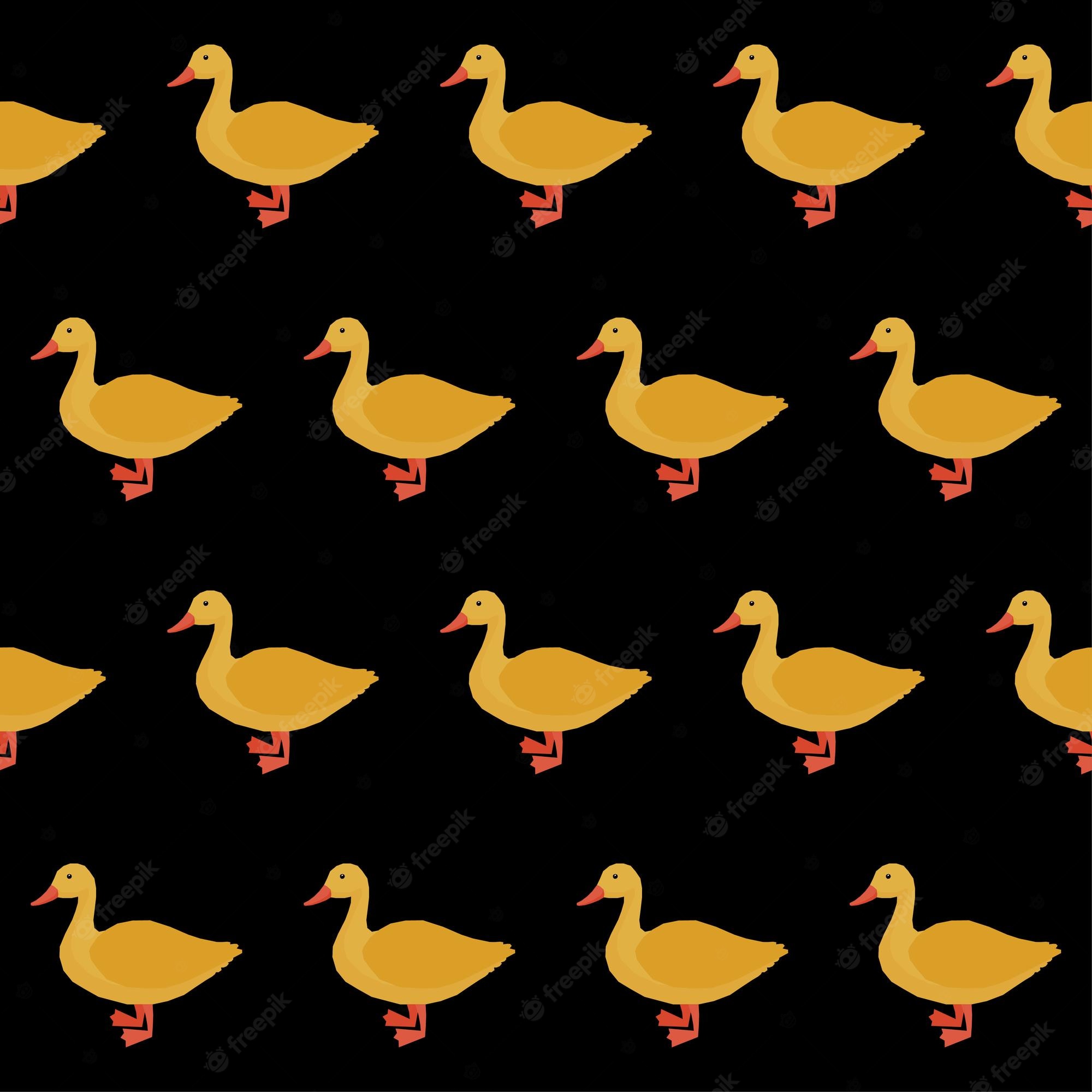 Cute Yellow Ducks Wallpapers