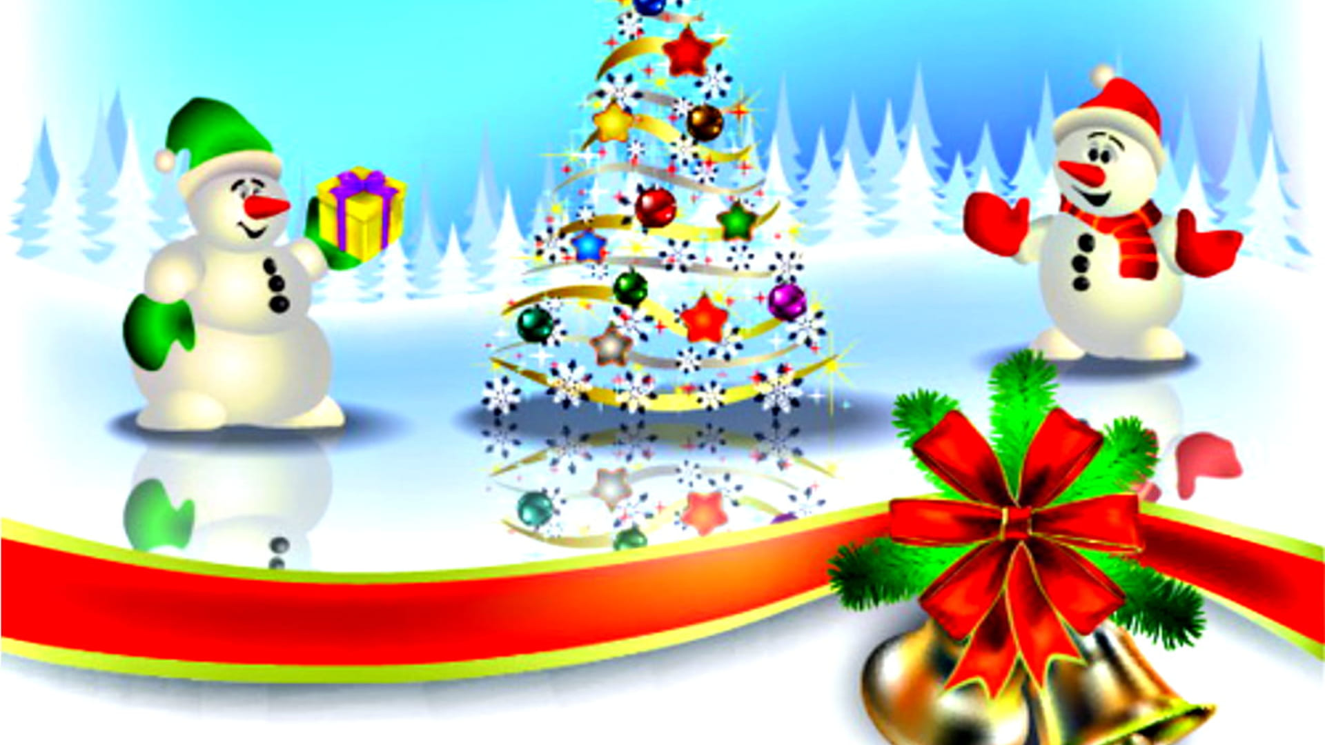 Cool 3D Christmas Wallpapers