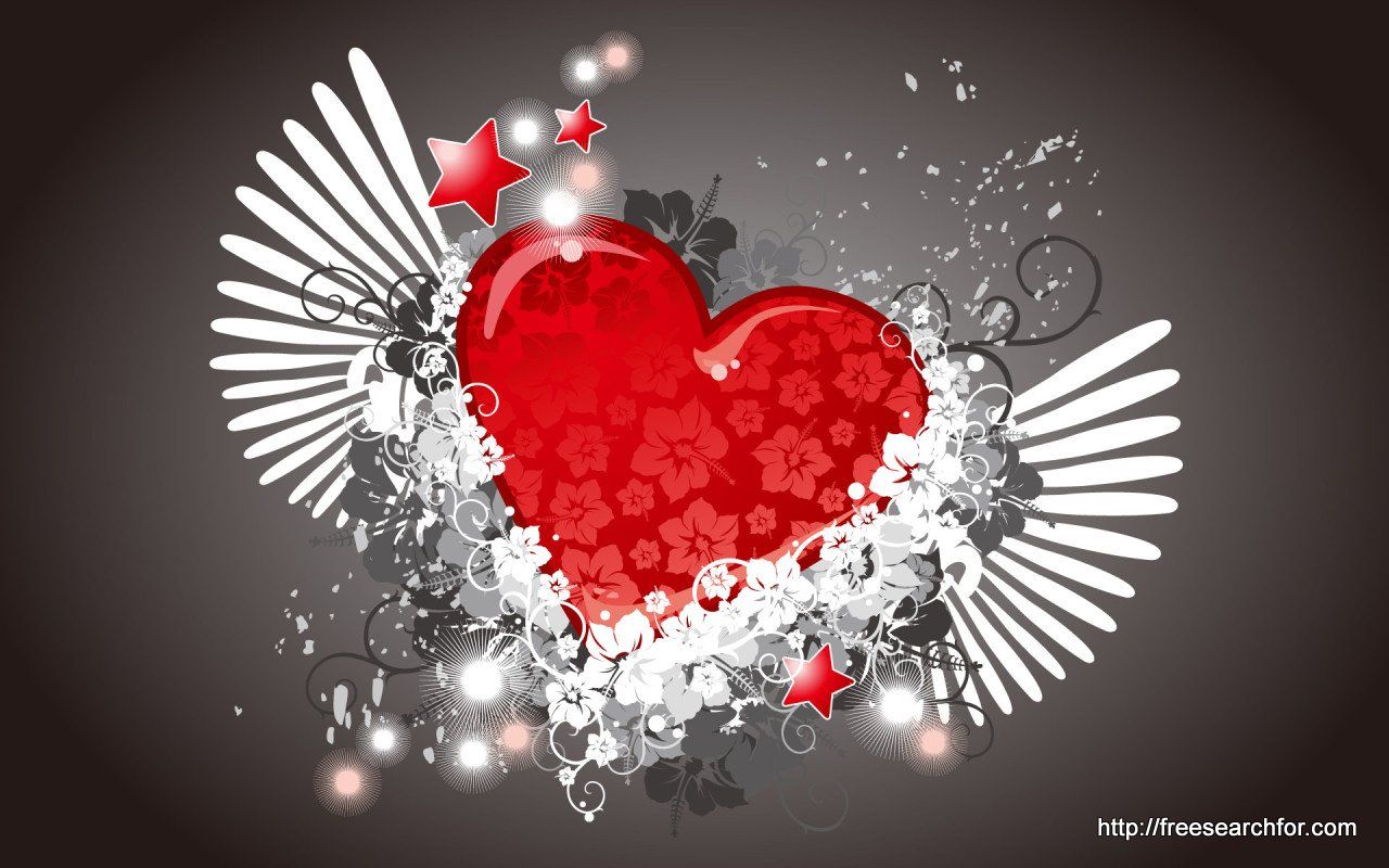 Cool 3D Heart Wallpapers