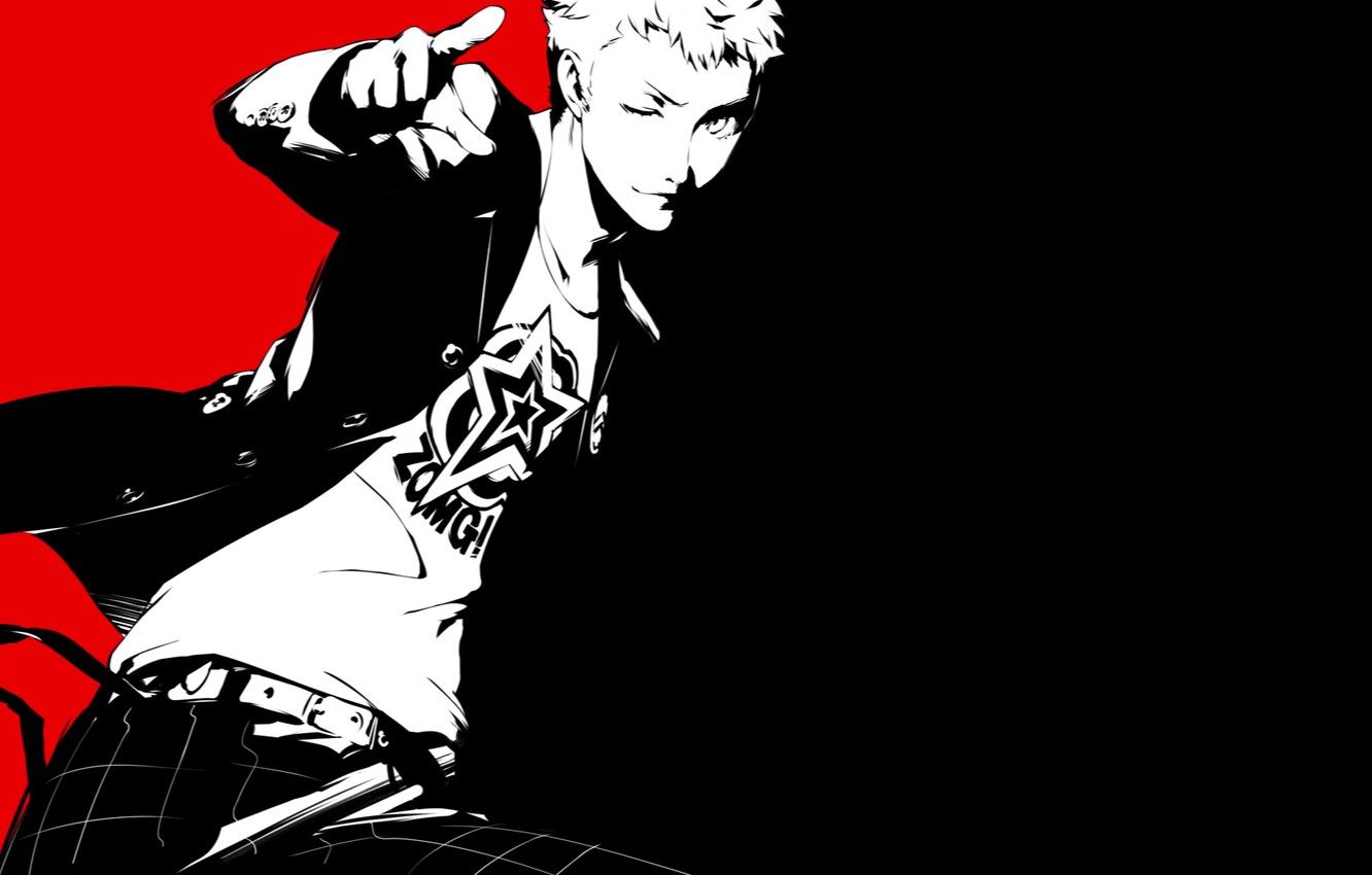 Cool Anime Characters Black And White Wallpapers Wallpapers