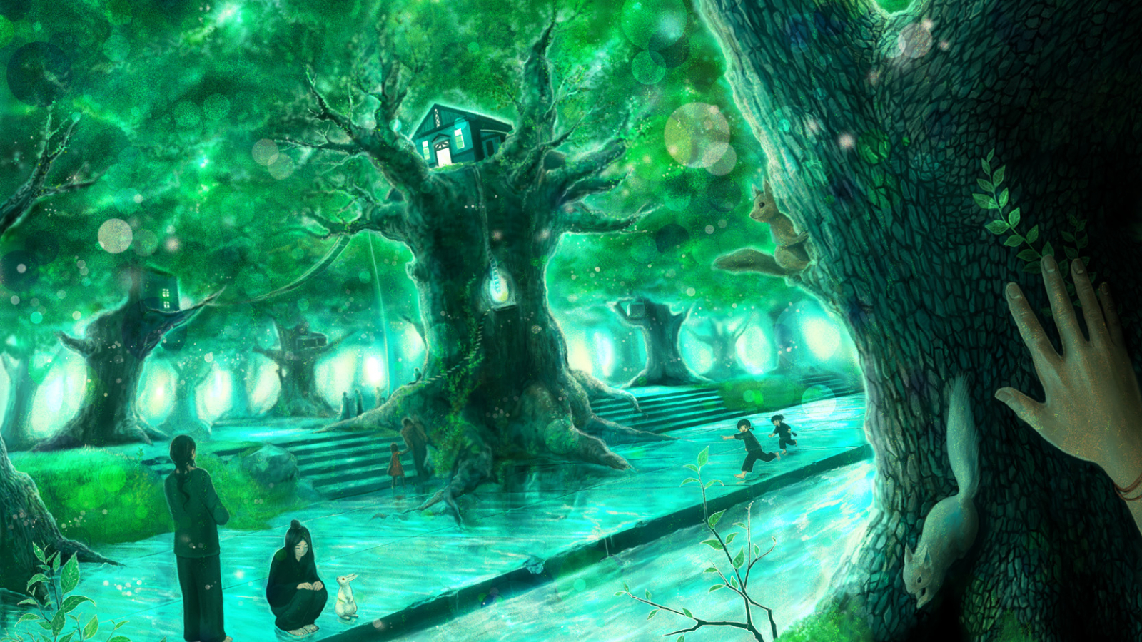 Cool Anime Forest Wallpapers