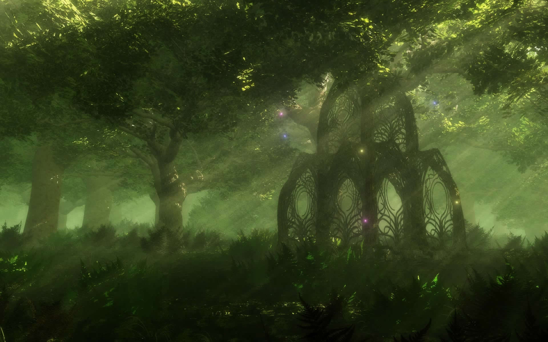 Cool Anime Forest Wallpapers