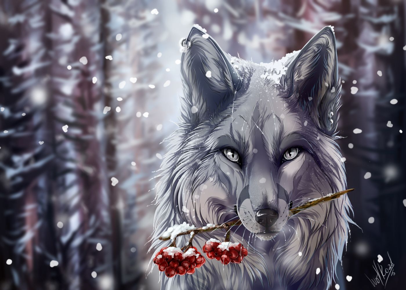 Cool Anime Wolf Wallpapers Wallpapers