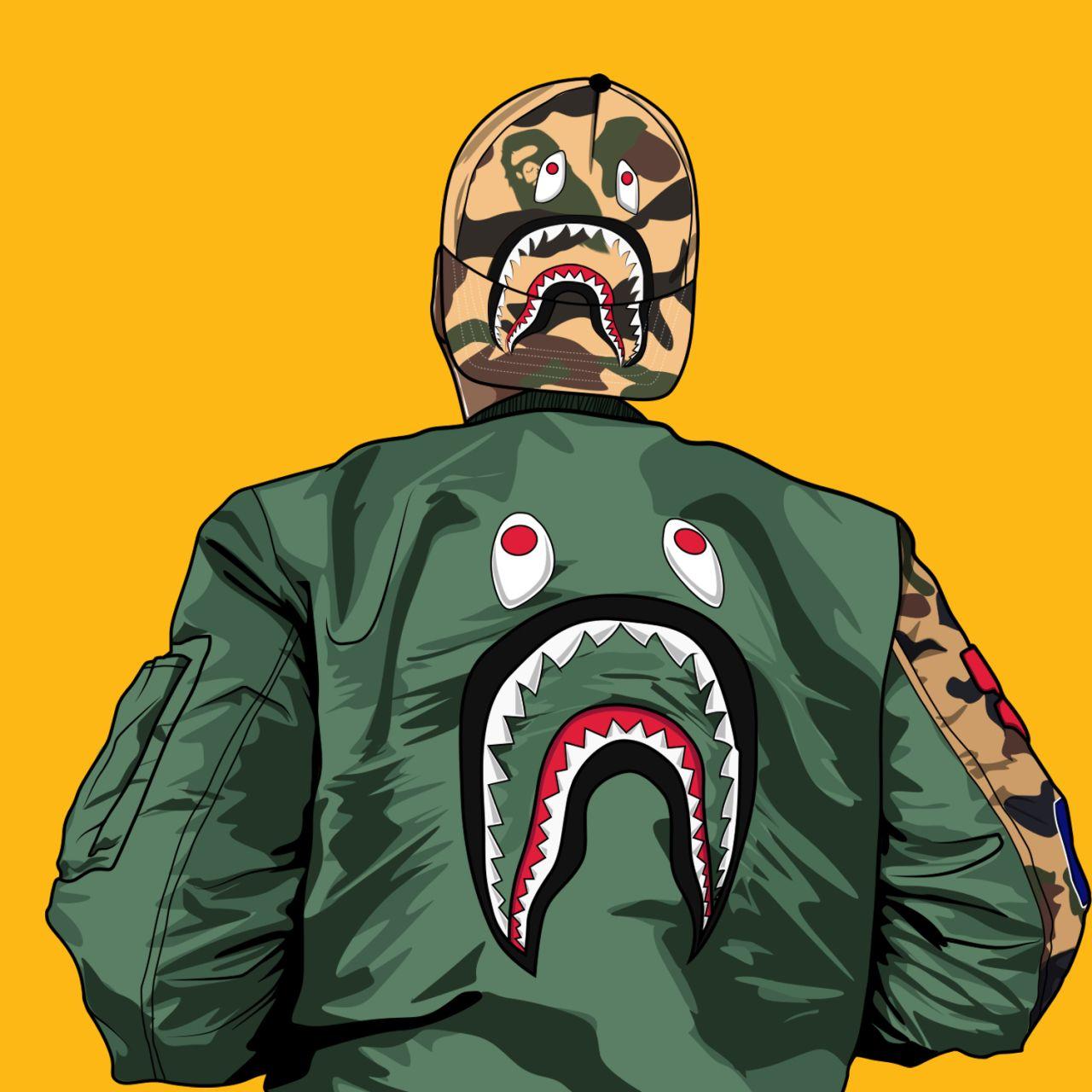 Cool Bape Cartoon Wallpapers Wallpapers