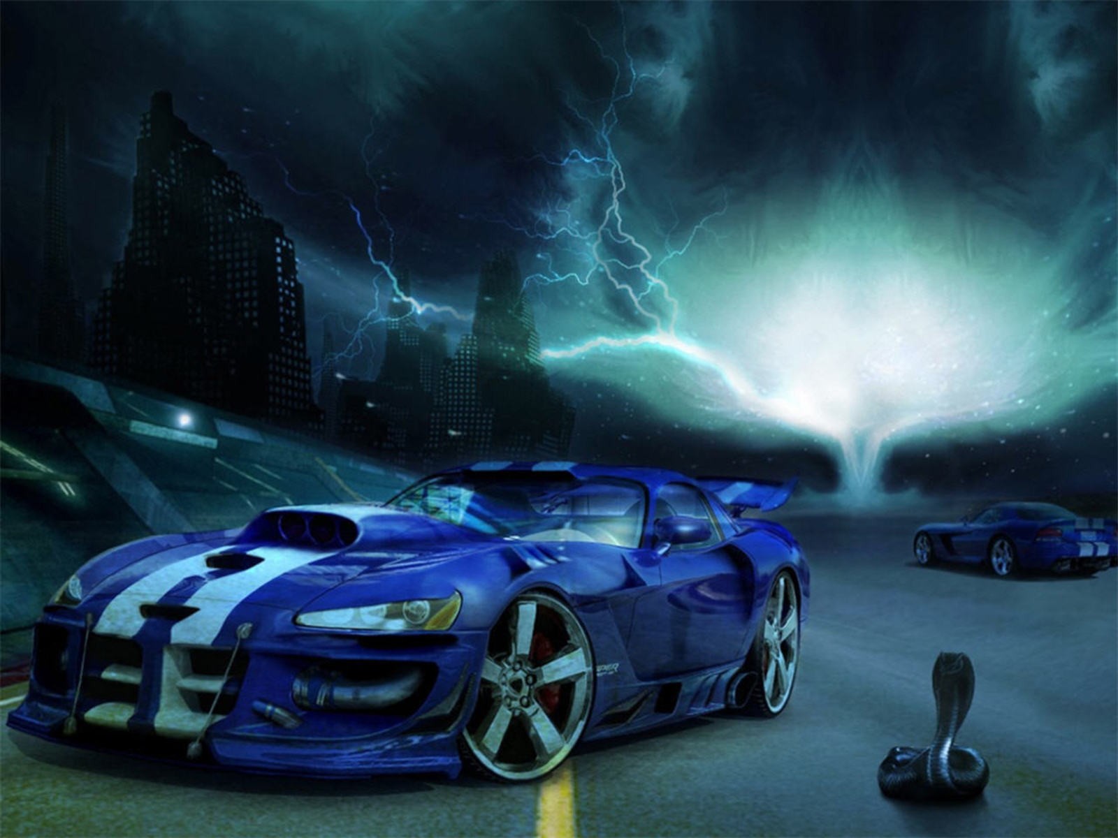 Cool Blue Cars Wallpapers