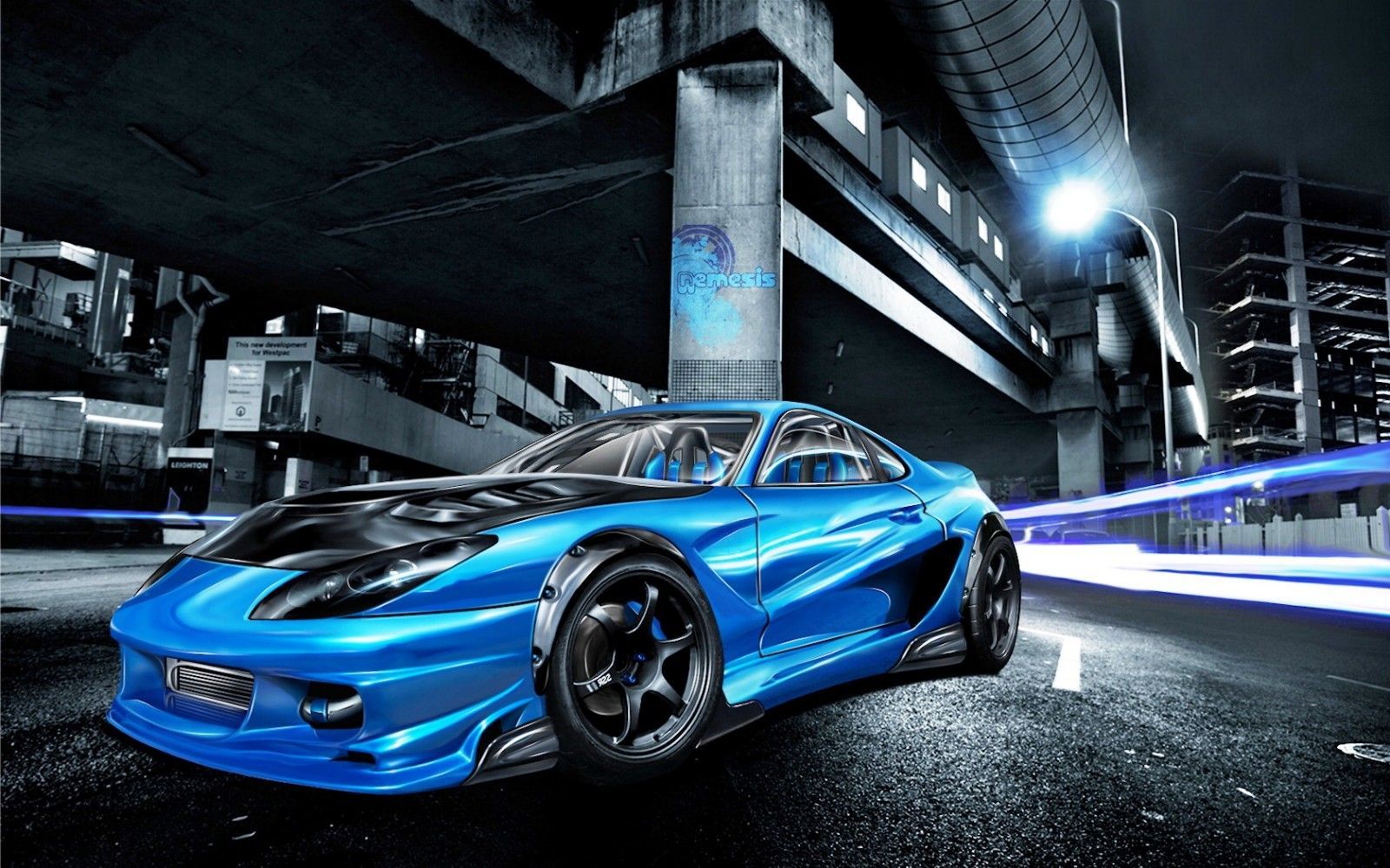 Cool Blue Cars Wallpapers Wallpapers