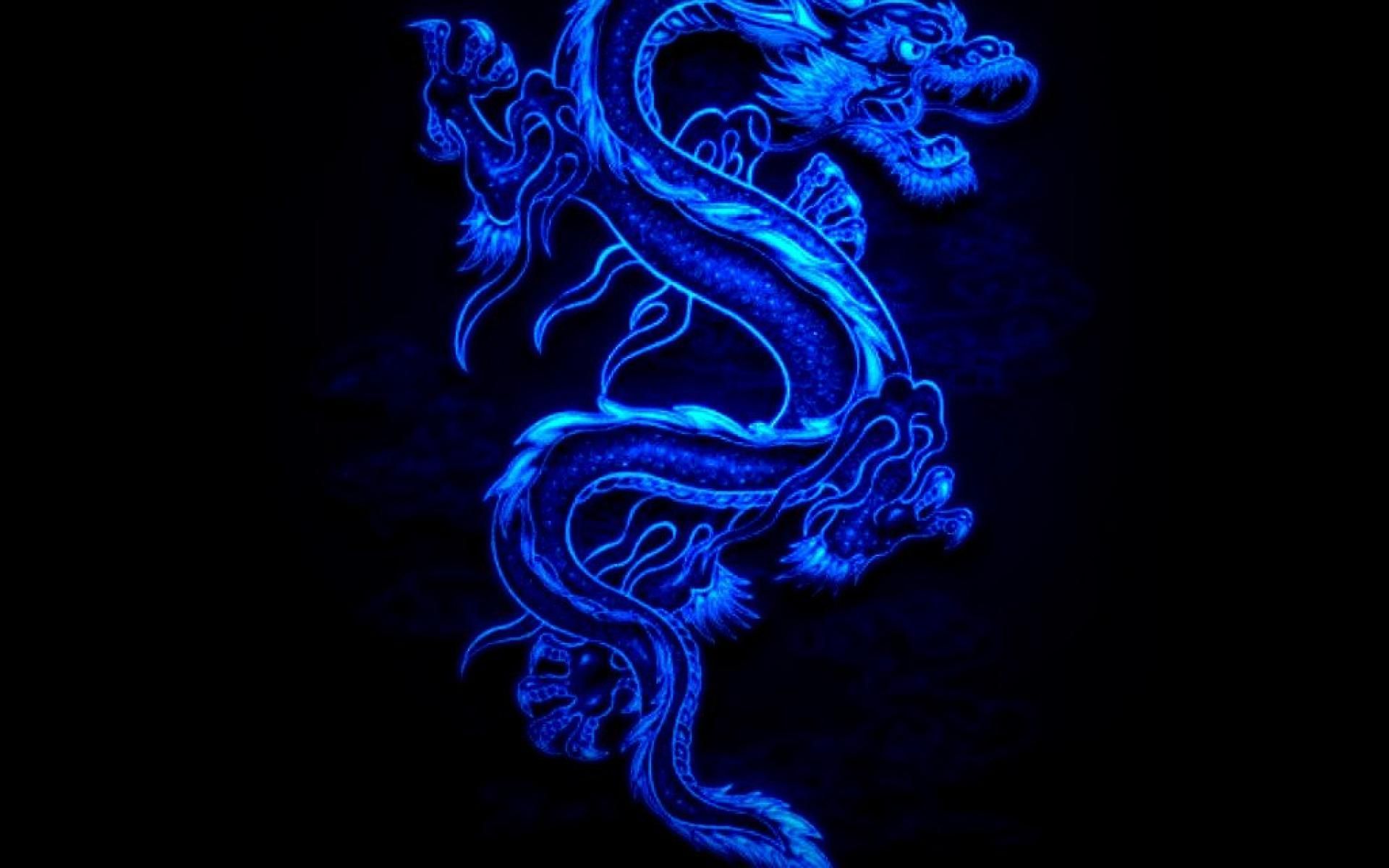 Cool Blue Dragon Wallpapers