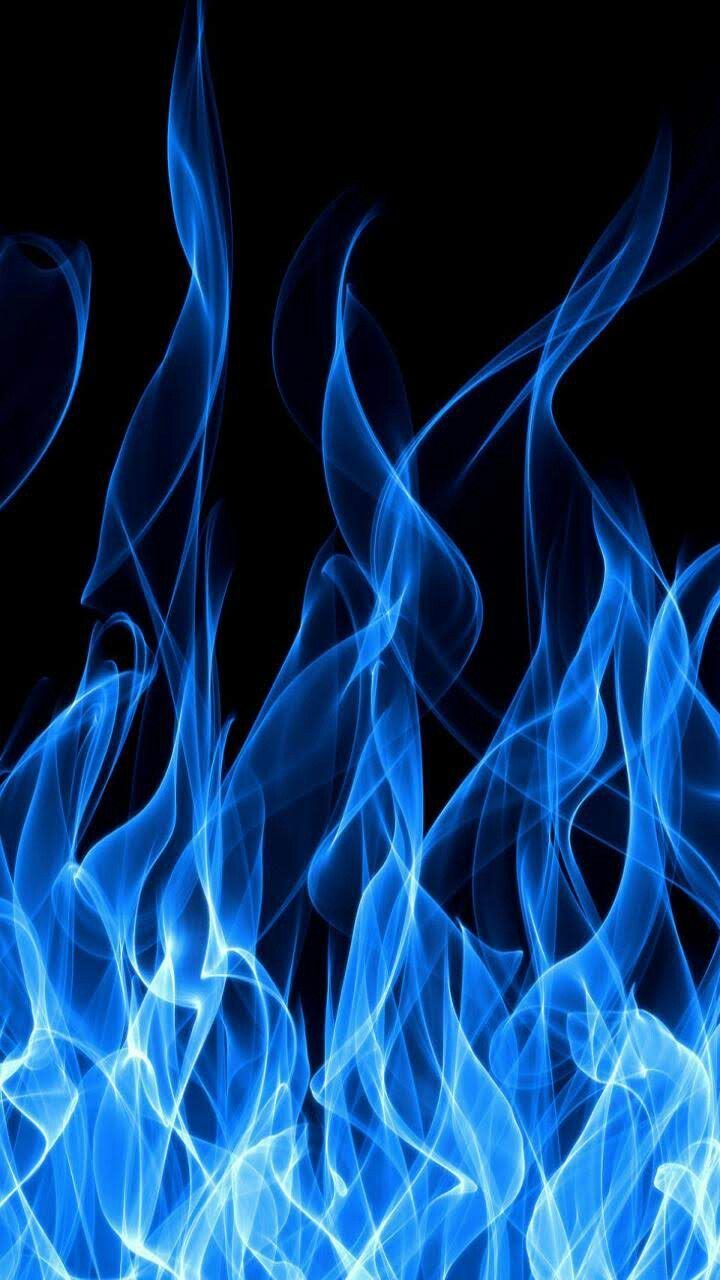 Cool Blue Fire Wallpapers