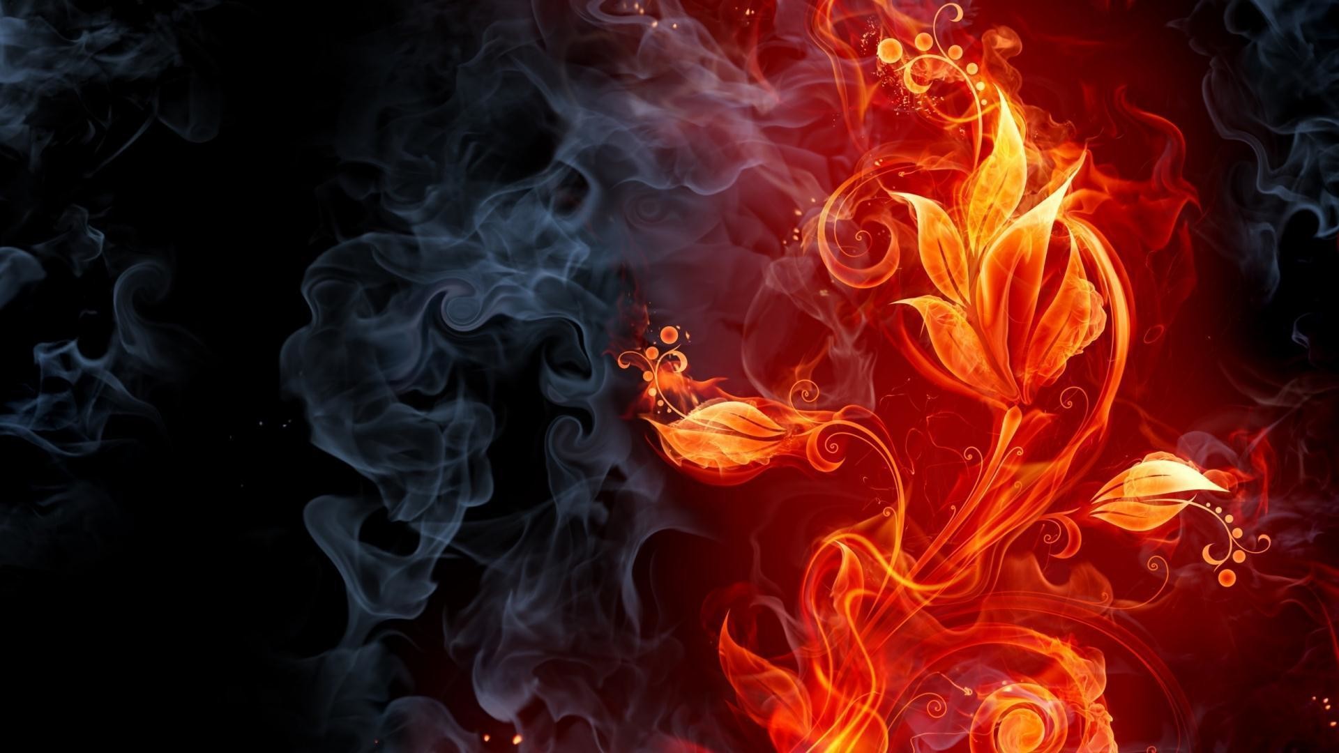 Cool Blue Fire Wallpapers