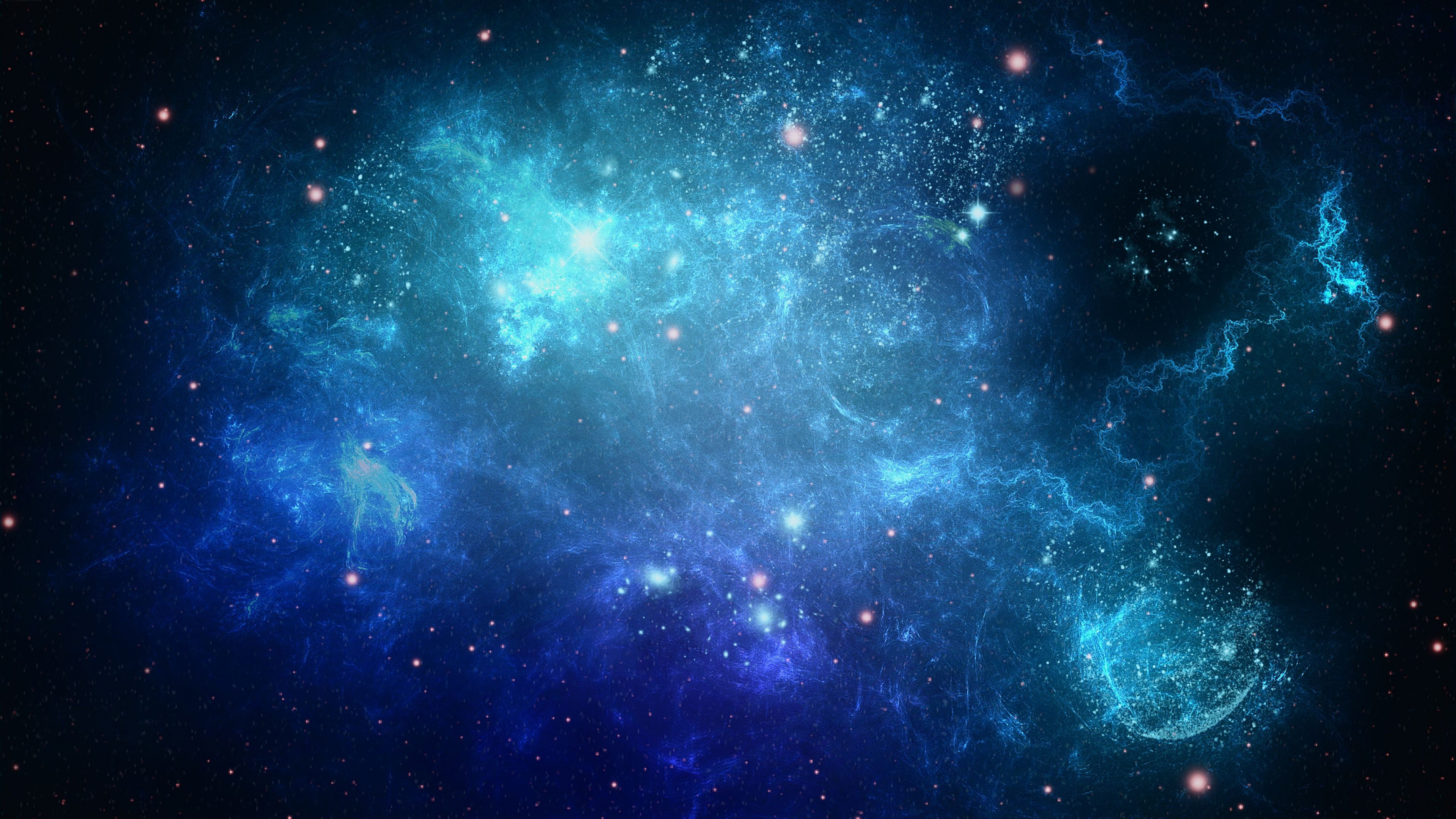 Cool Blue Galaxy Stars Wallpapers