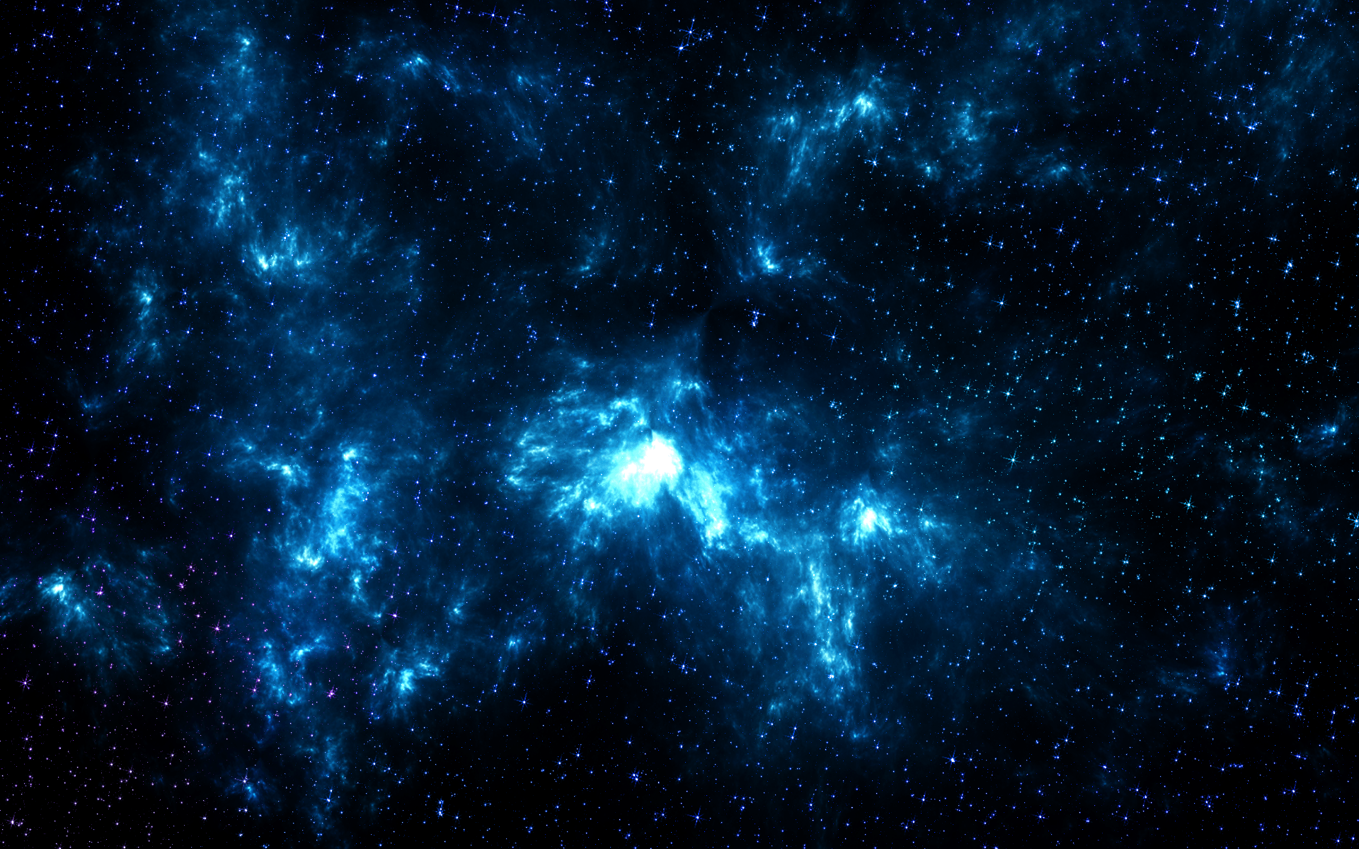 Cool Blue Galaxy Stars Wallpapers