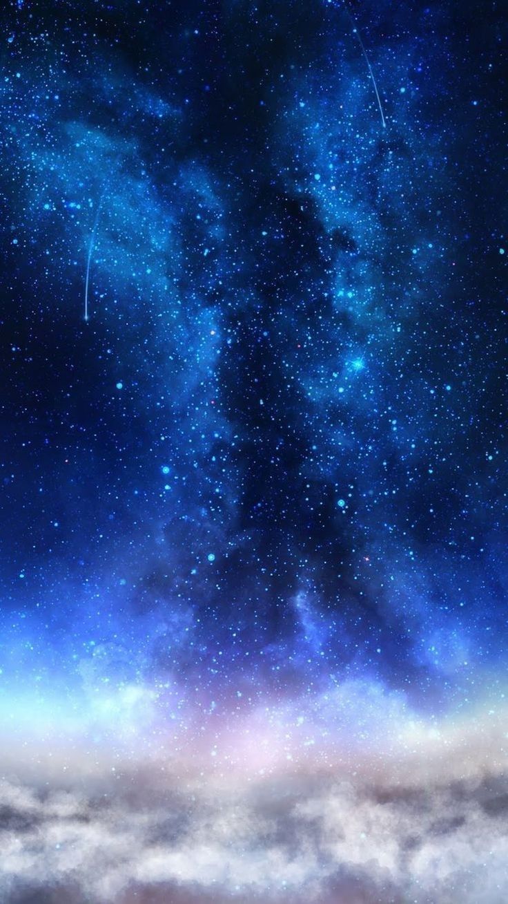 Cool Blue Galaxy Stars Wallpapers