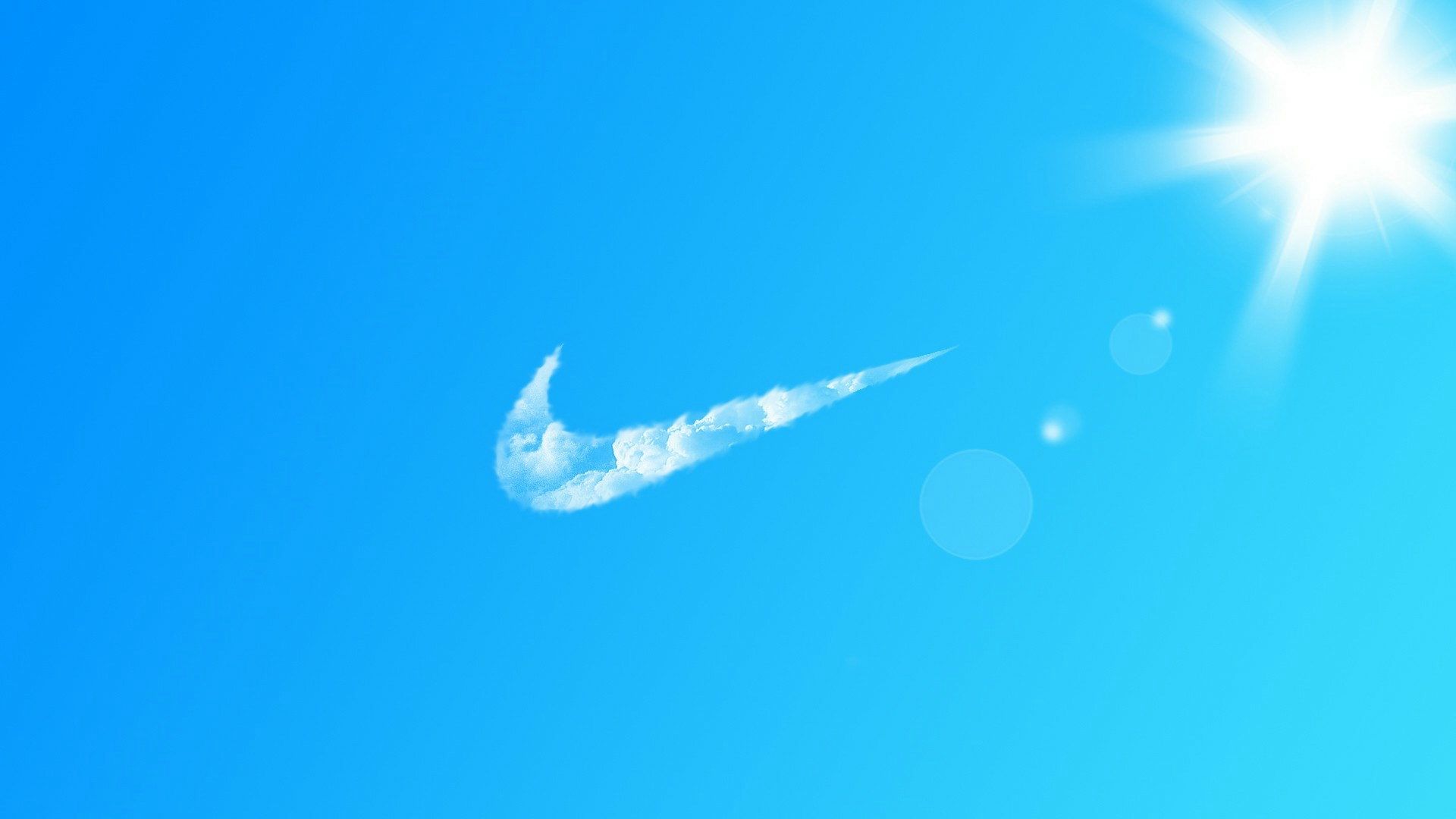 Cool Blue Nike Logo Wallpapers Wallpapers