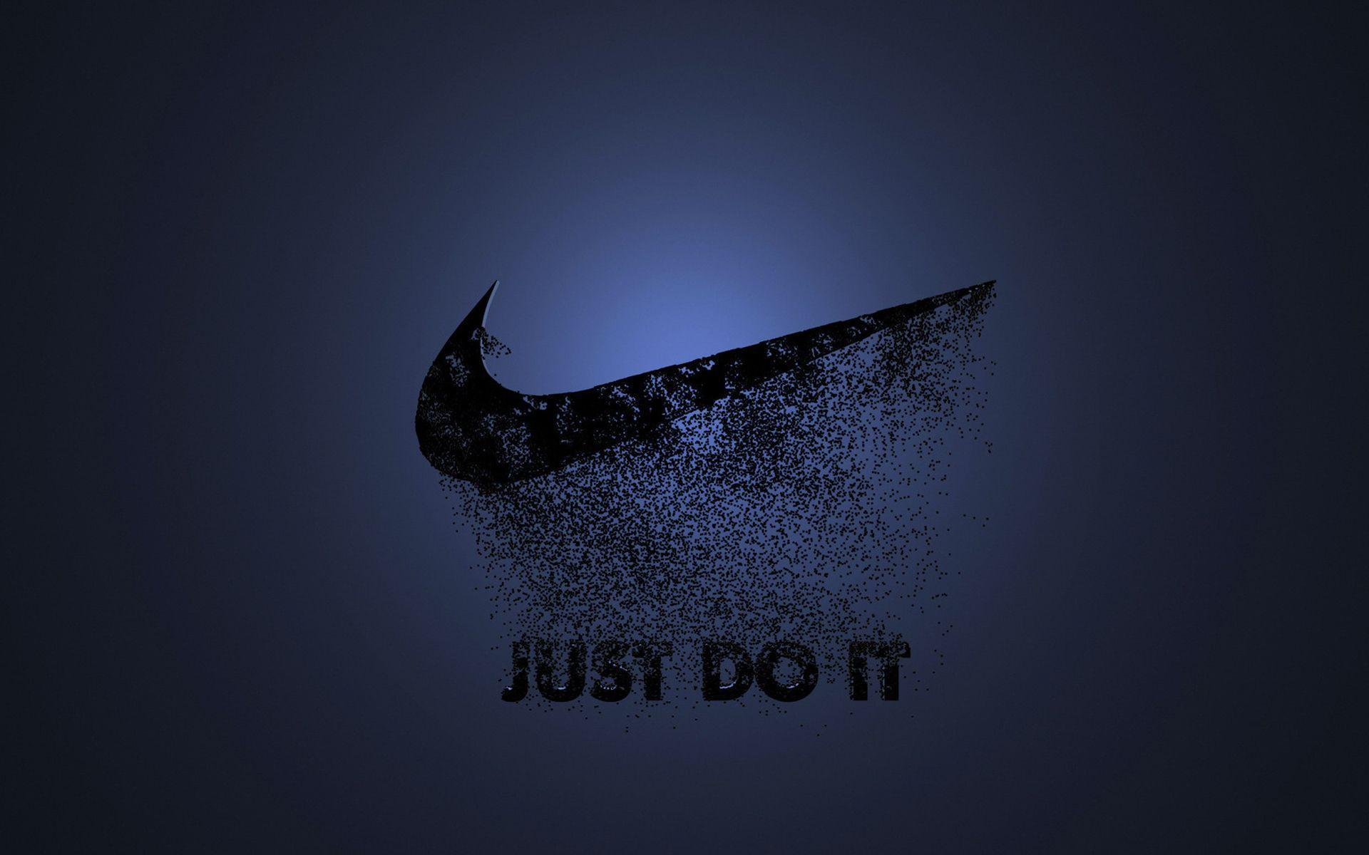 Cool Blue Nike Logo Wallpapers Wallpapers