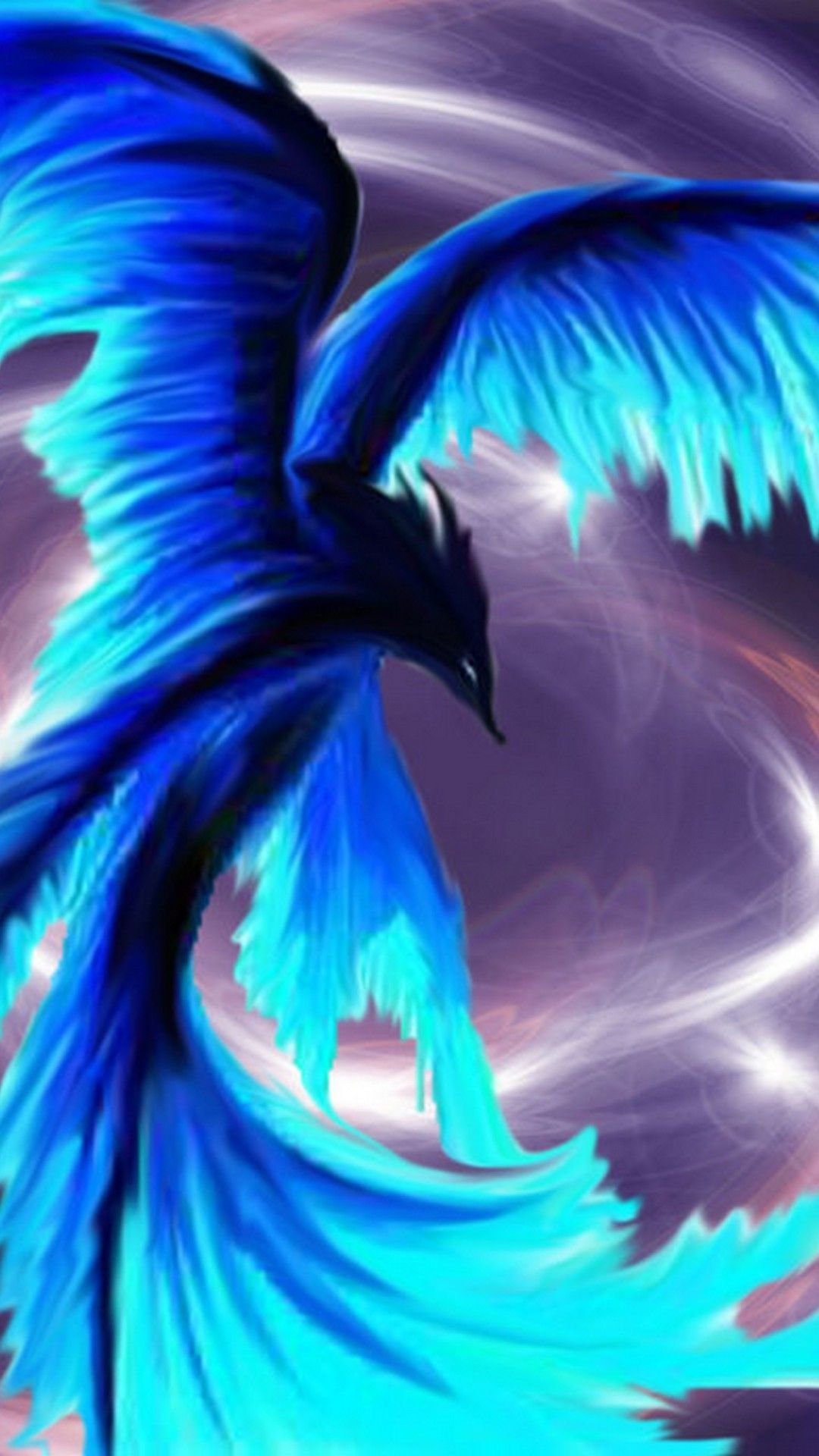 Cool Blue Phoenix Wallpapers