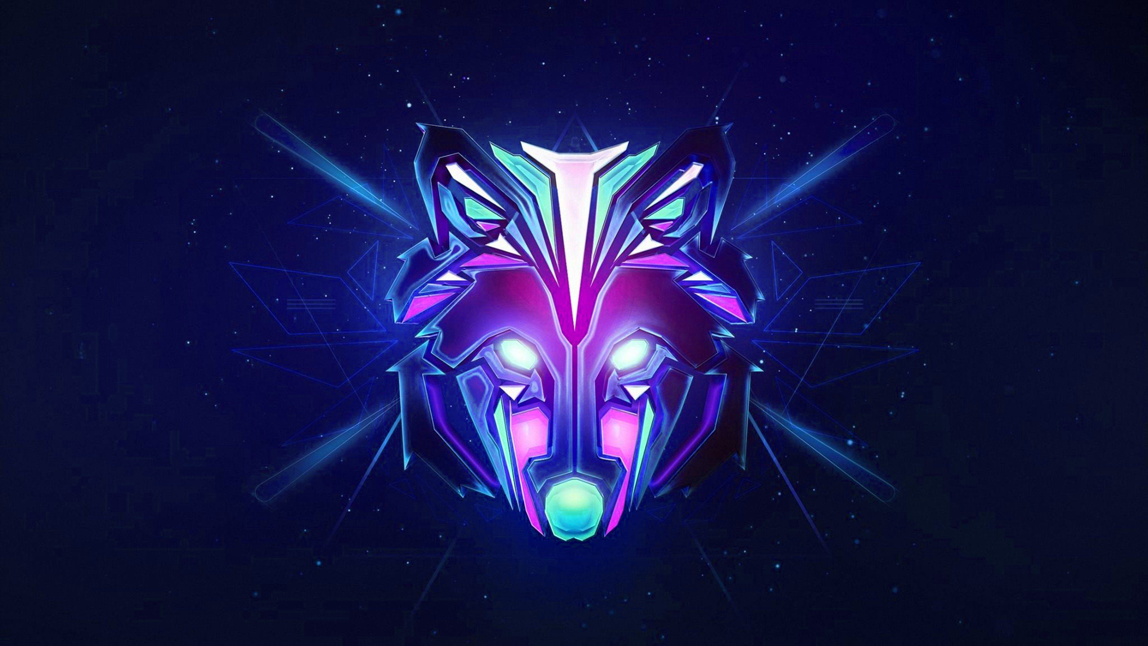 Cool Blue Wolf Wallpapers